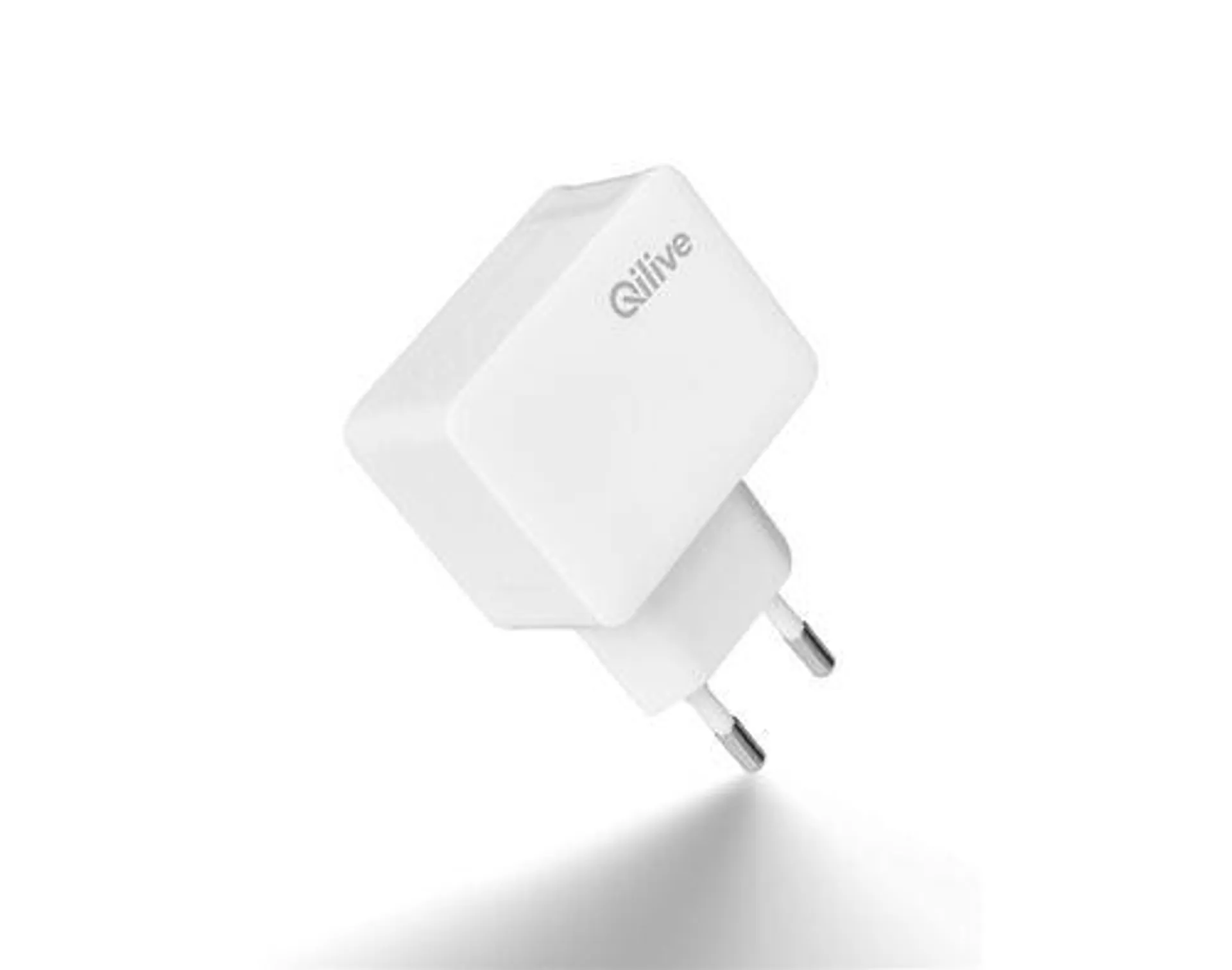 carregador usb qilive 885741 3a branco