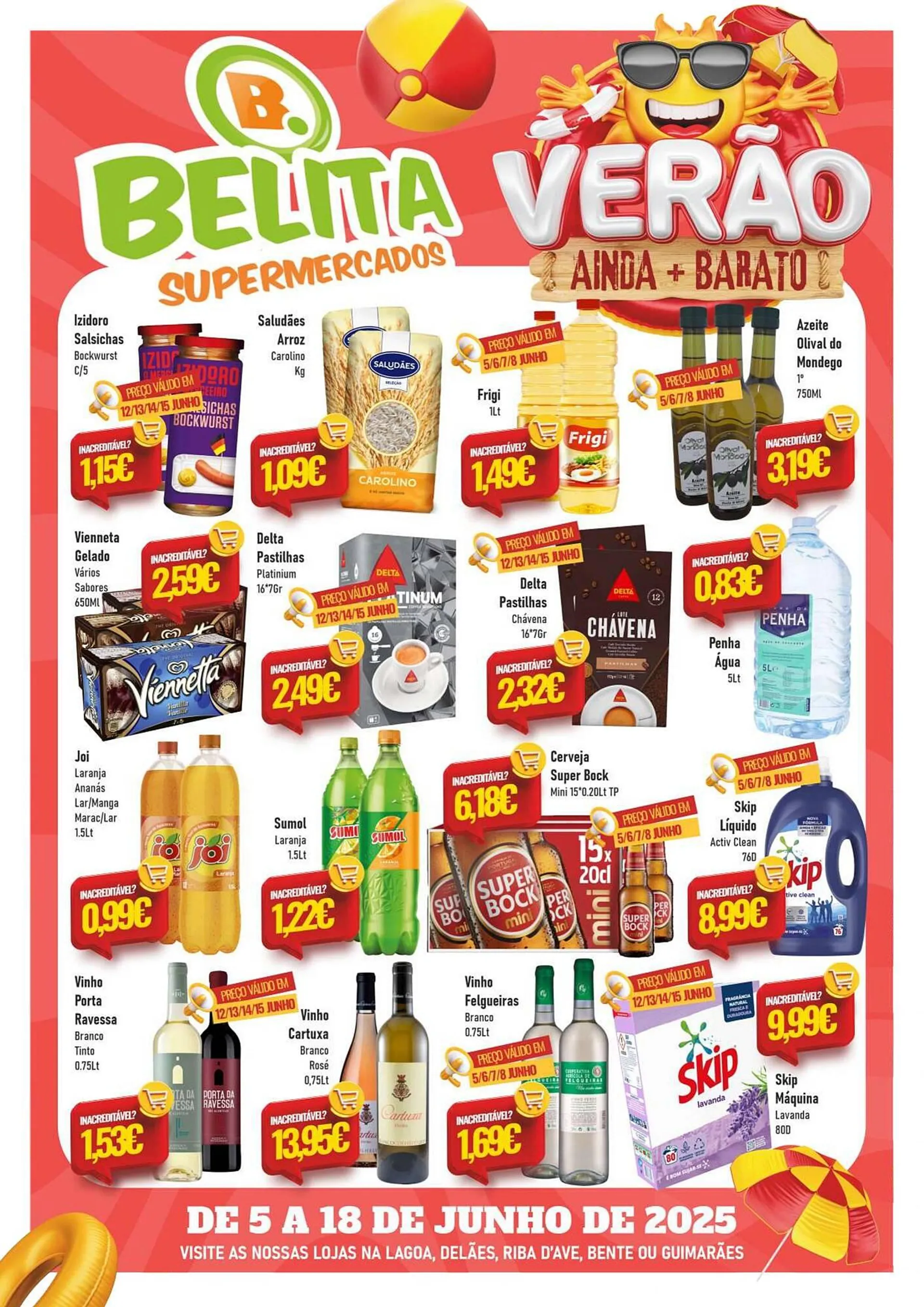 Folheto Folheto Belita de 5 de junho até 18 de junho 2025 - Pagina 1