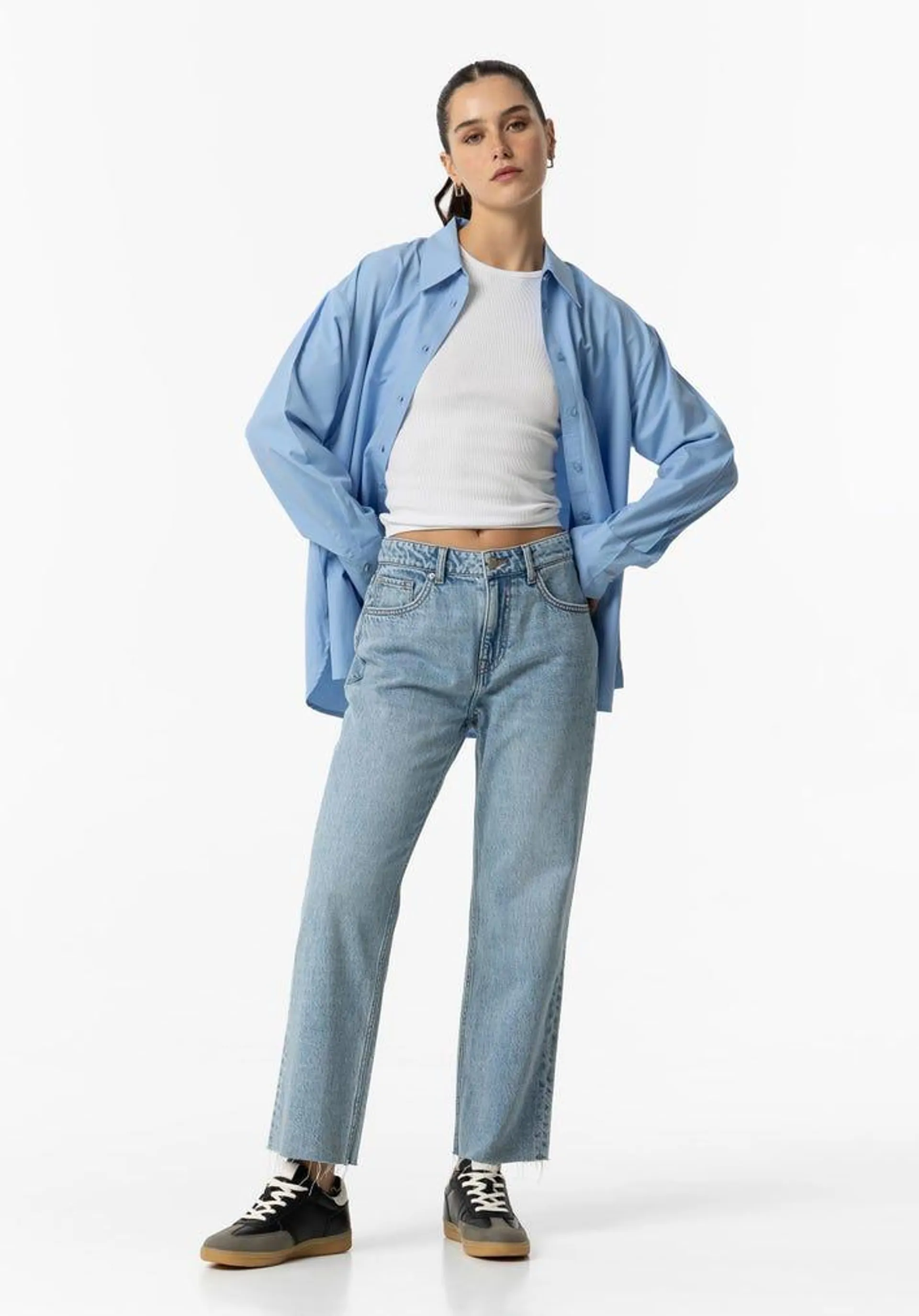 Jeans Solange Cropped Straight