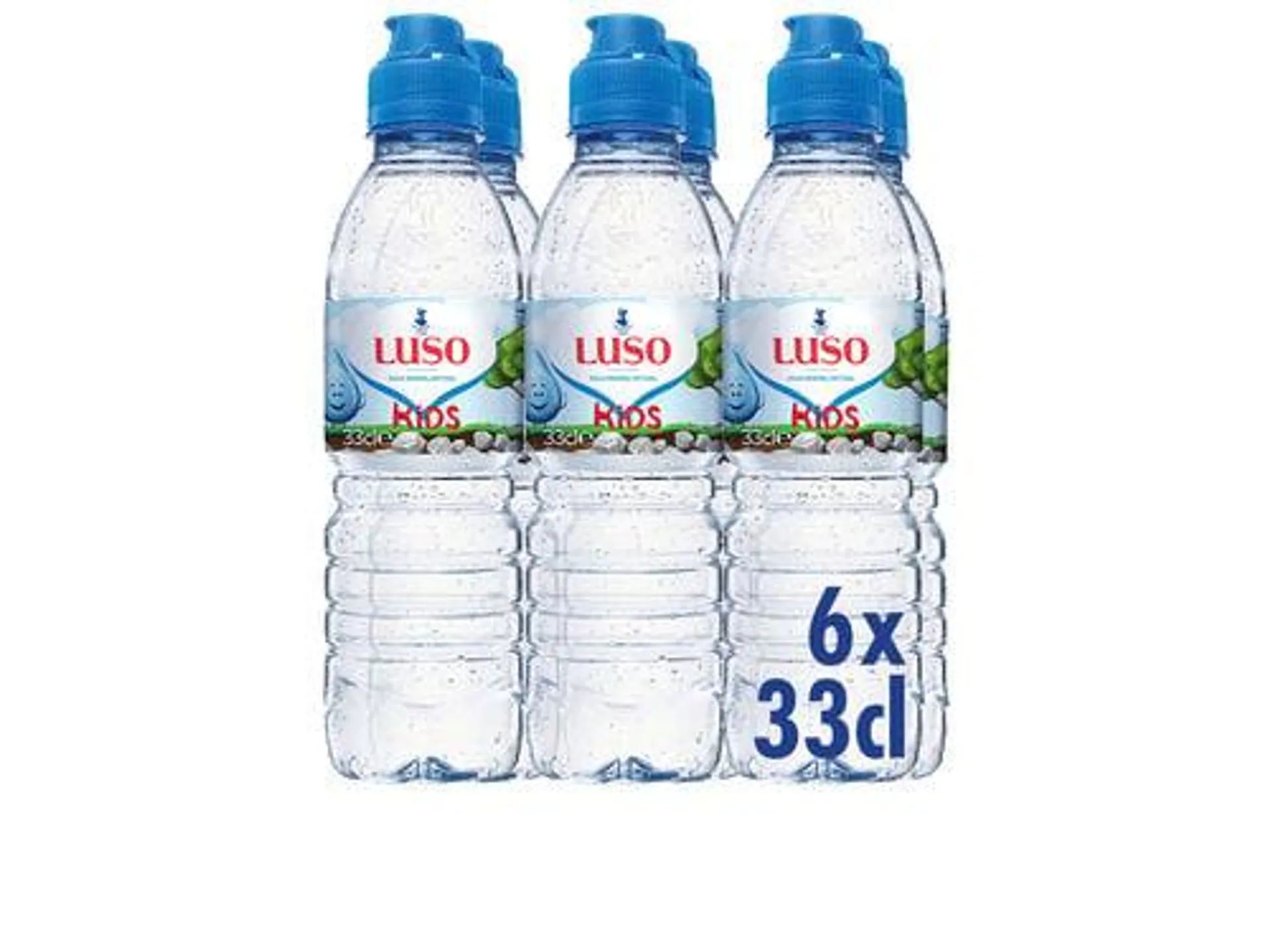 água mineral luso júnior 6x0.33l