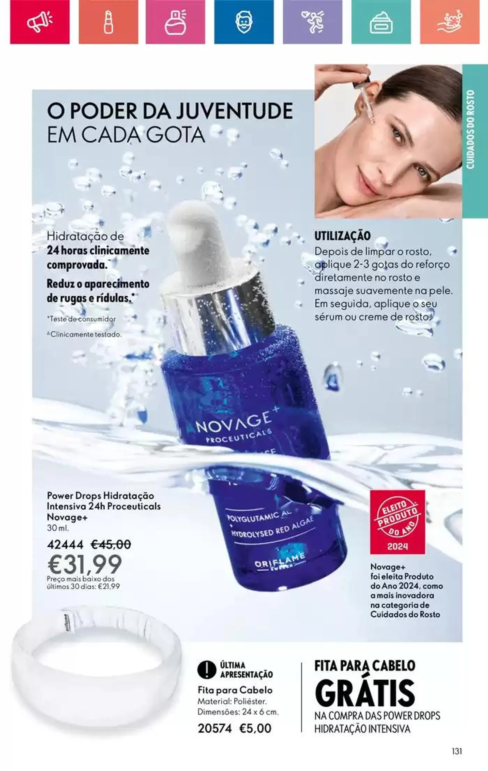 Folheto Folheto Oriflame de 2 de dezembro até 28 de dezembro 2024 - Pagina 131