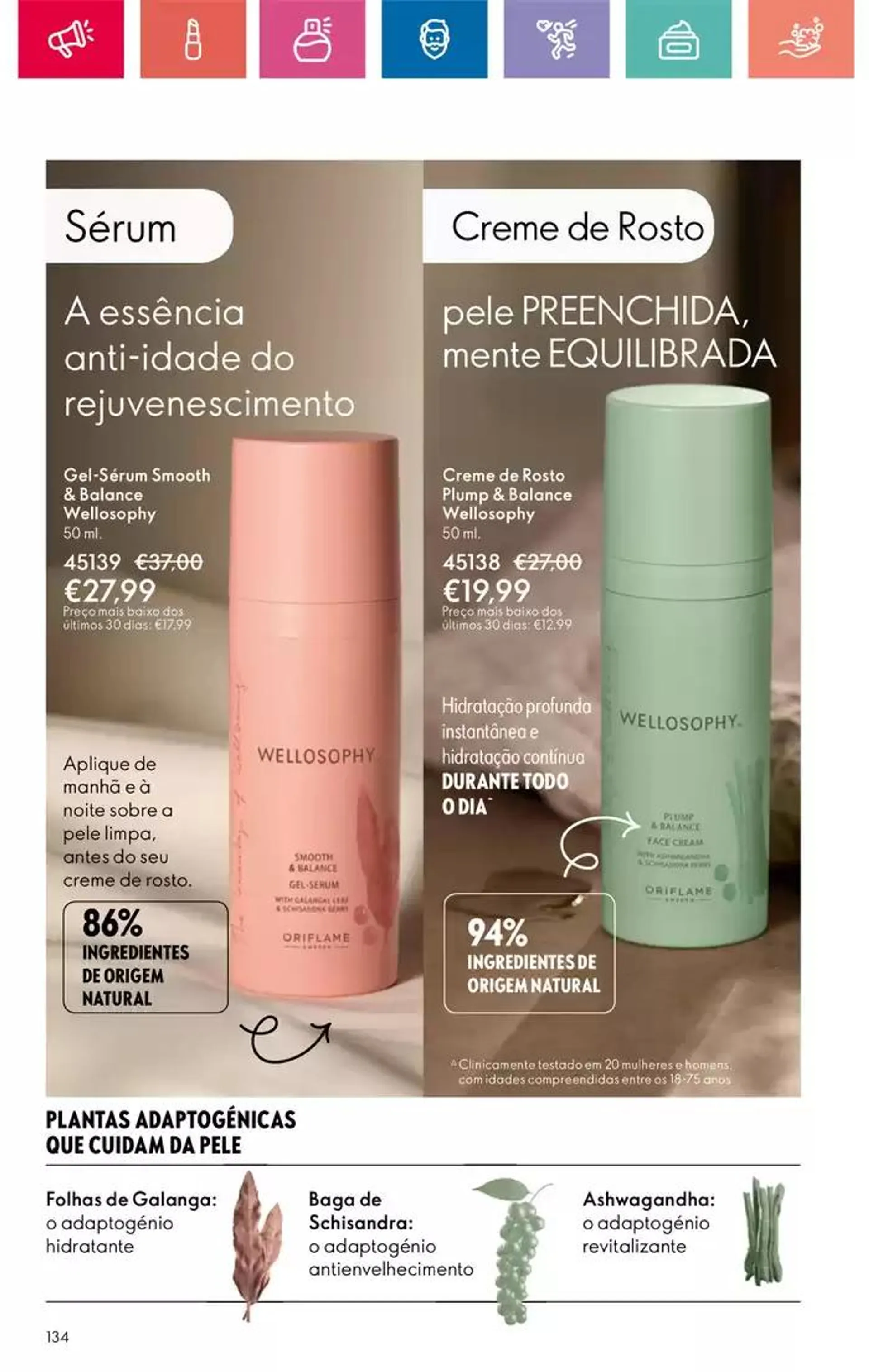 Folheto Folheto Oriflame de 2 de dezembro até 28 de dezembro 2024 - Pagina 134