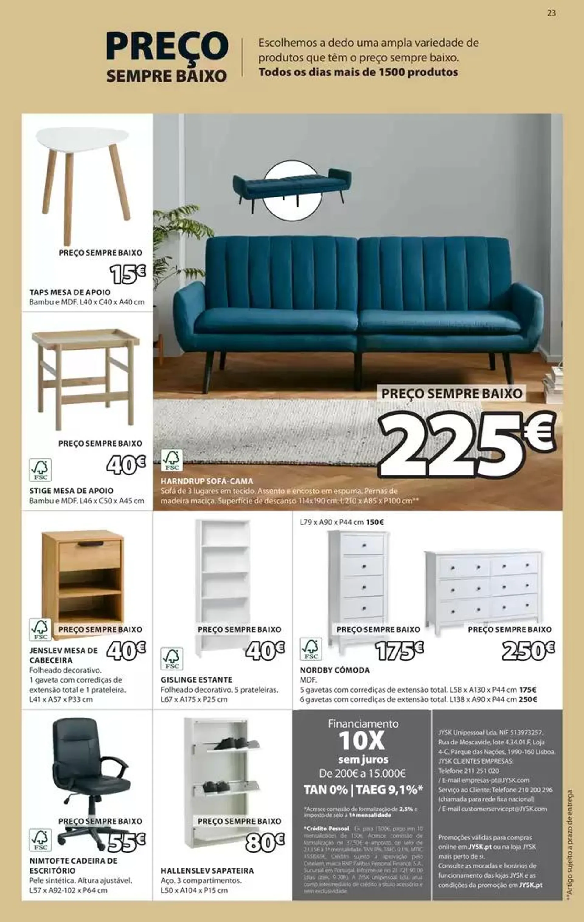 Folheto Scandinavian Sleeping & Living de 26 de setembro até 16 de outubro 2024 - Pagina 24