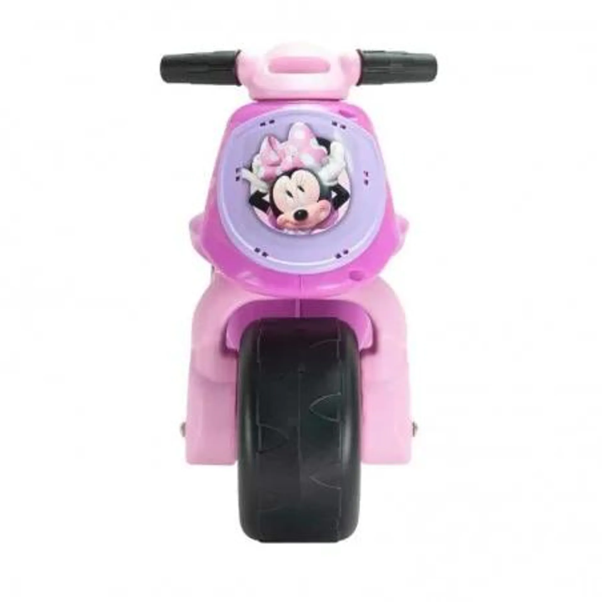 Passeio de motocicleta rosa Minnie Mouse