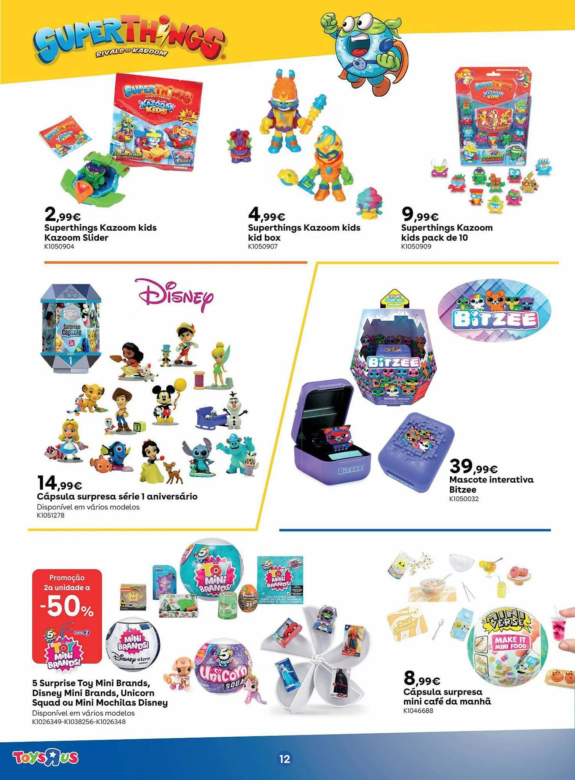 Folheto Folheto Toys R Us de 4 de setembro até 24 de setembro 2023 - Pagina 12