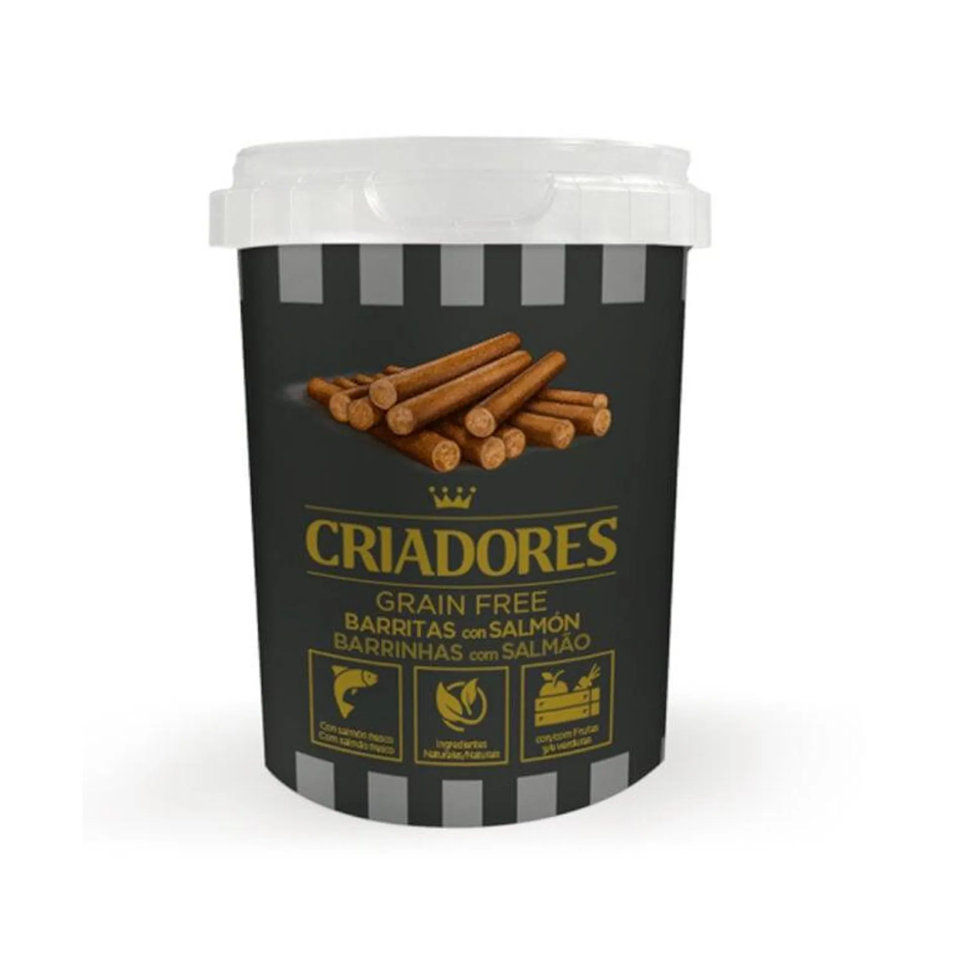 Criadores Barras Grain Free Salmão para cães