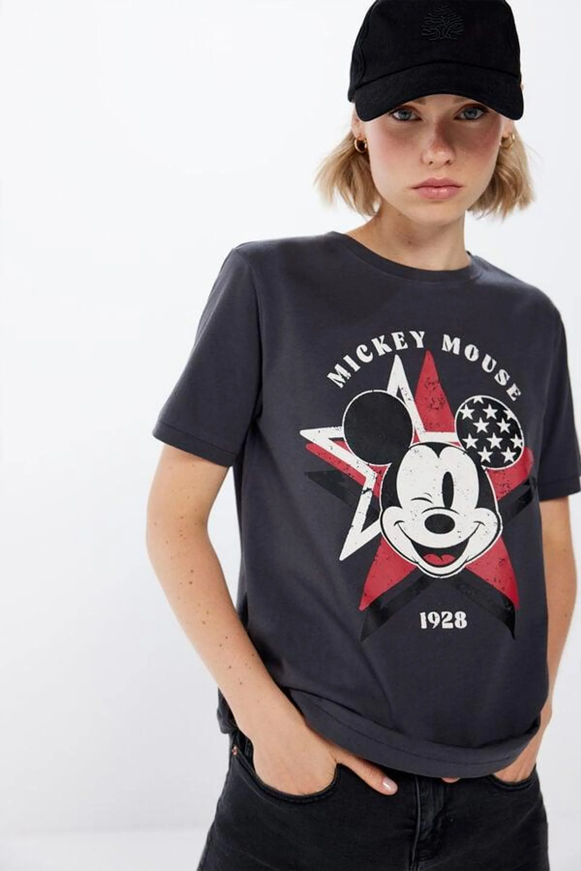 Camiseta "Mickey Mouse"USA