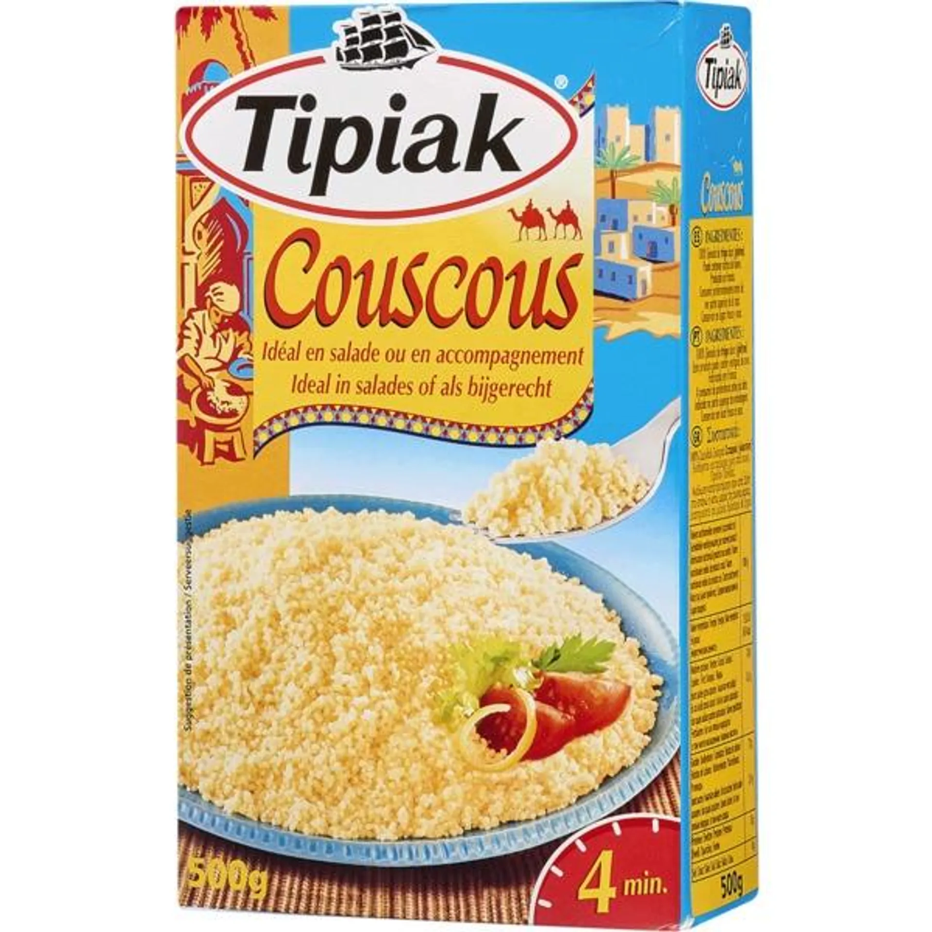 Couscous embalagem 500 g Tipiak