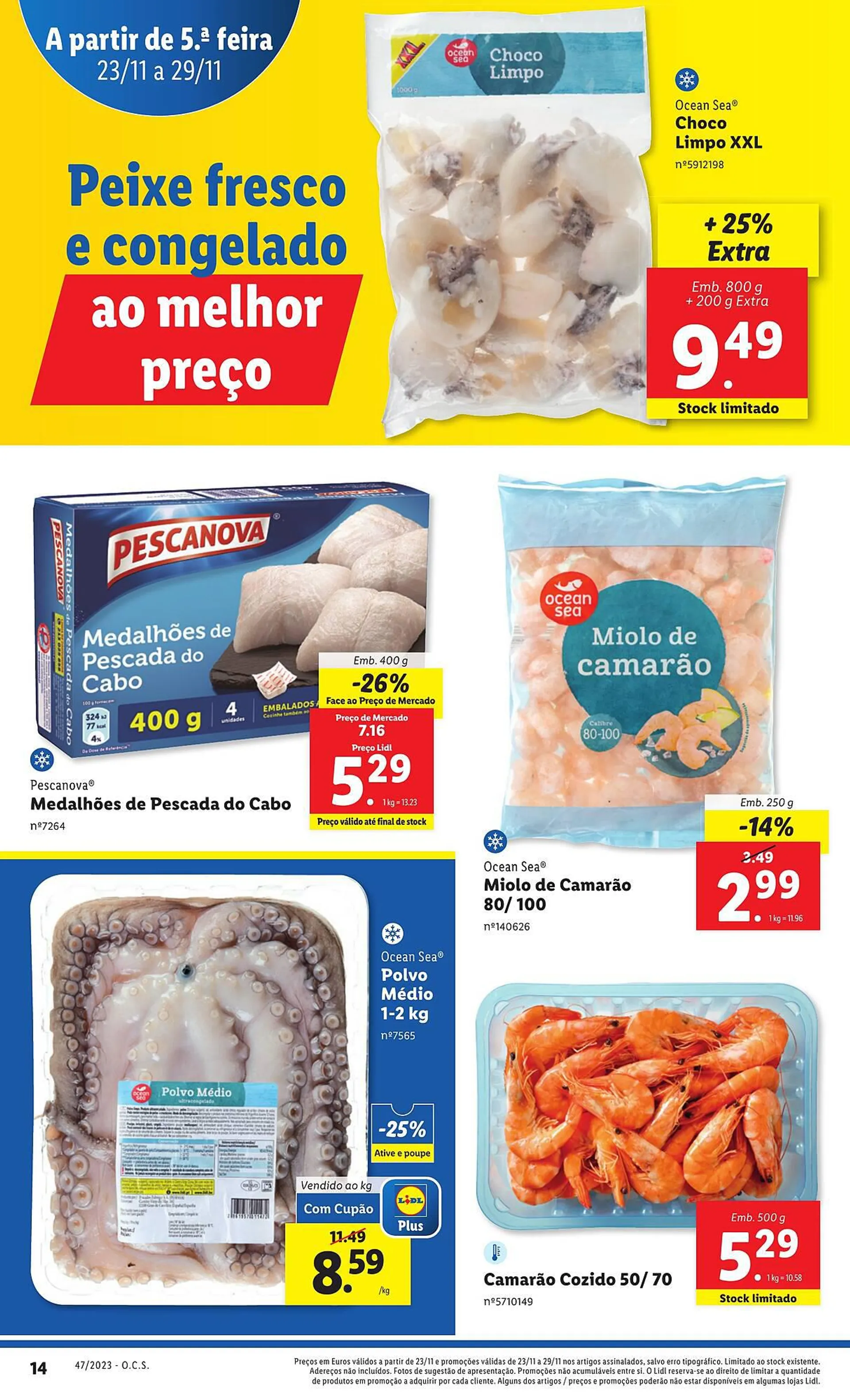 Folheto Folheto Lidl de 23 de novembro até 29 de novembro 2023 - Pagina 14