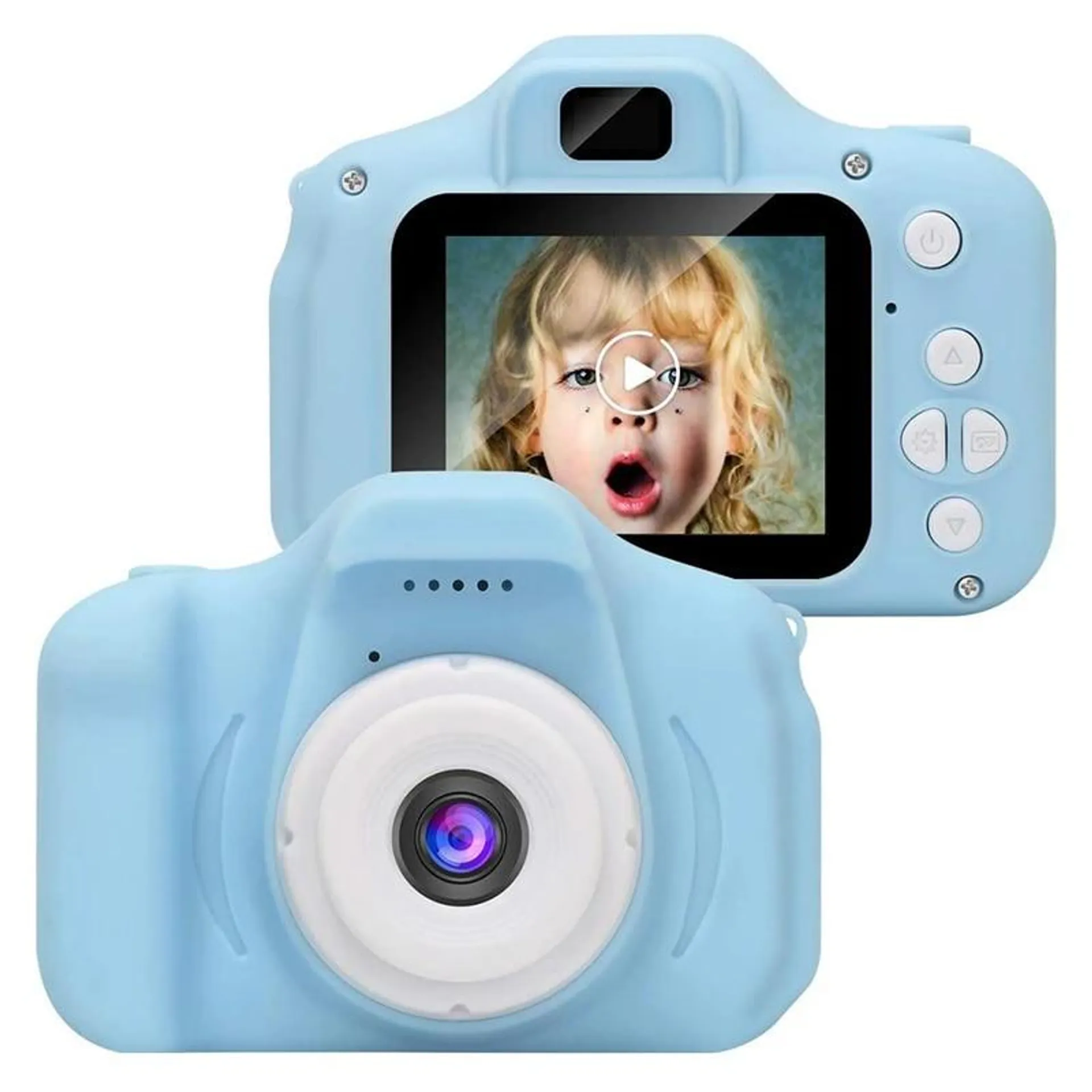 Cute Kids Mini Digital Photo 1080P Video Camera 2.0 Inch HD Screen Small Toy Camcorder Videocamera Micro Cam Children Best Gift