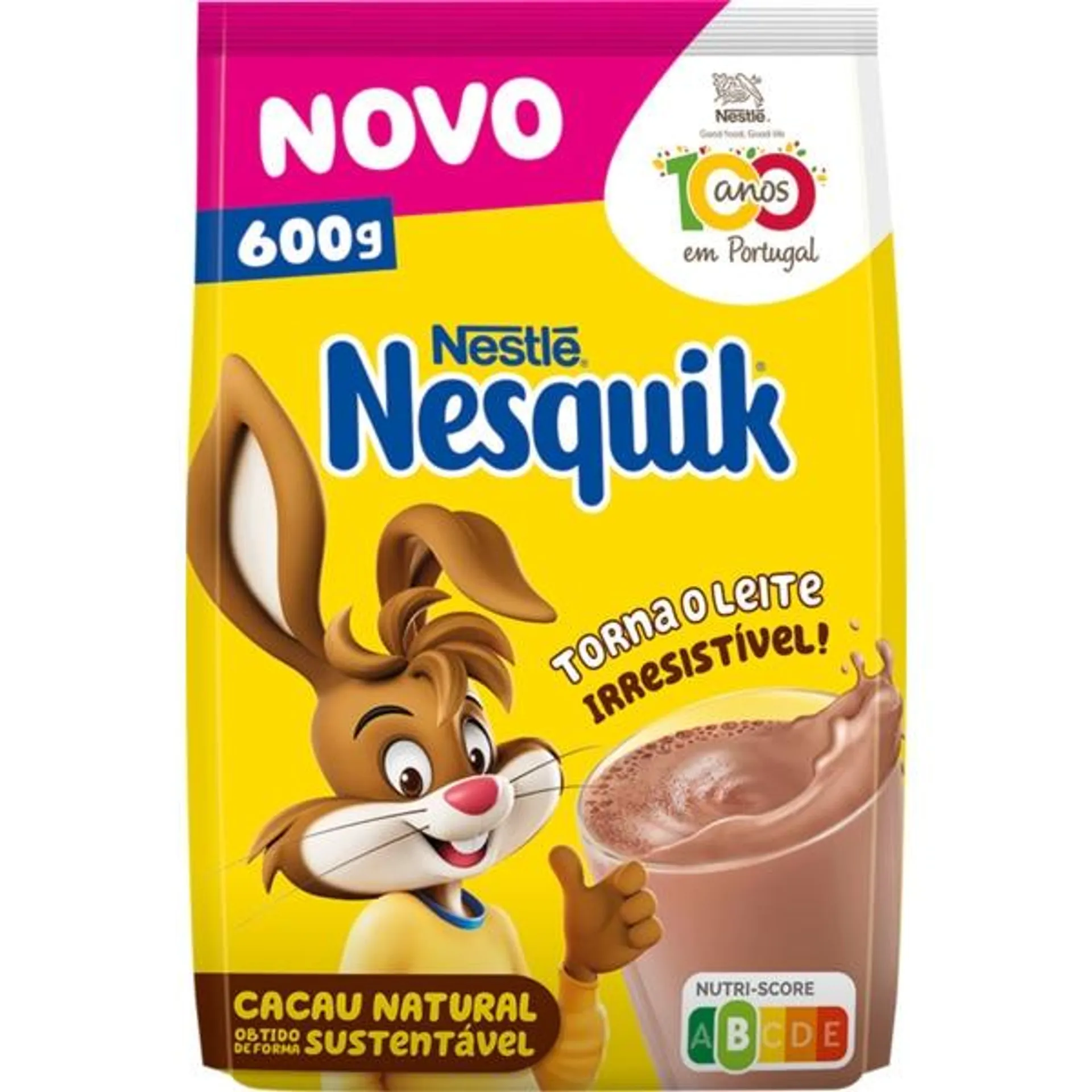 Achocolatado em Pó embalagem 600 g Nesquik