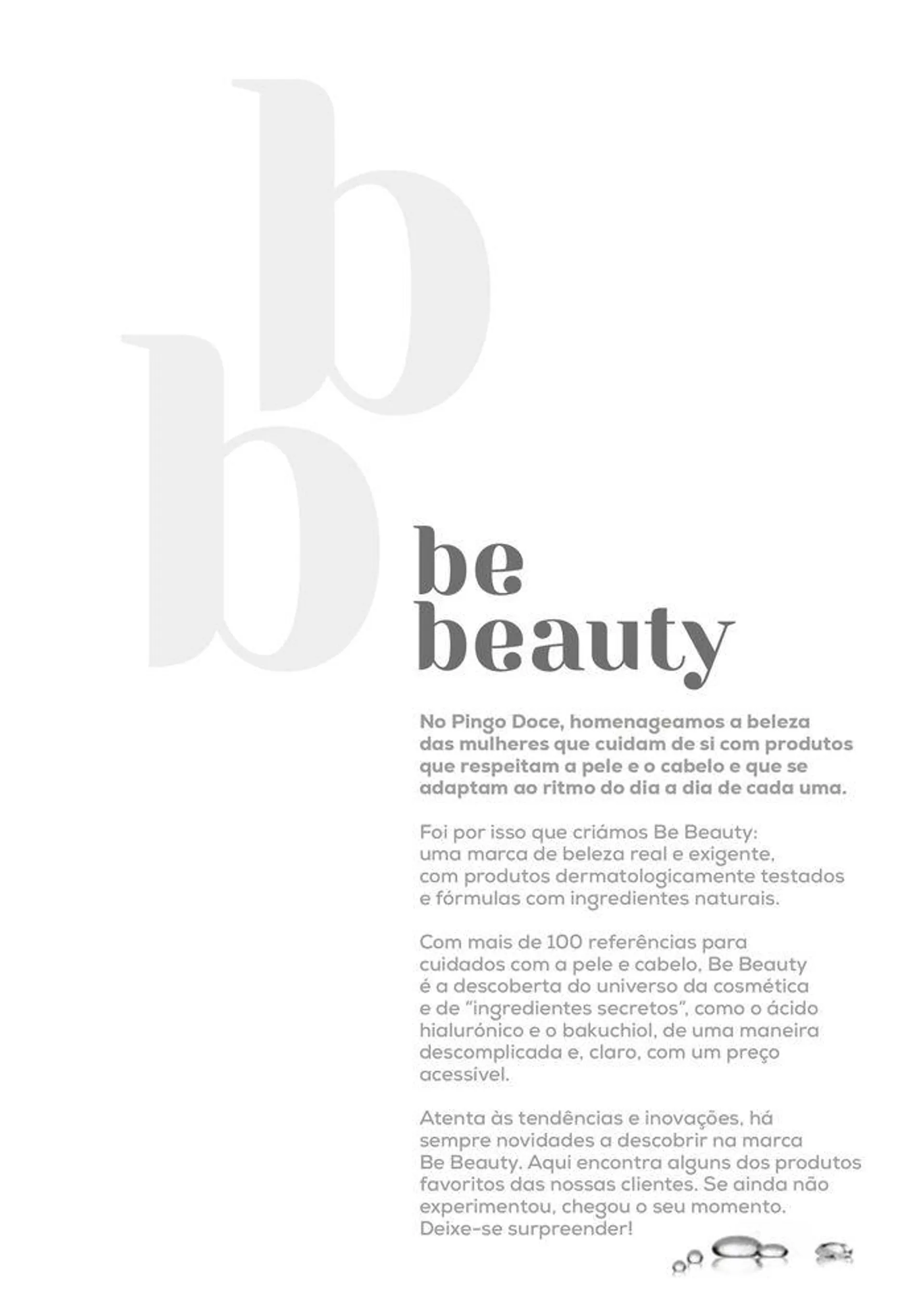 Folheto Pingo Doce Be Beauty de 4 de setembro até 4 de outubro 2024 - Pagina 2