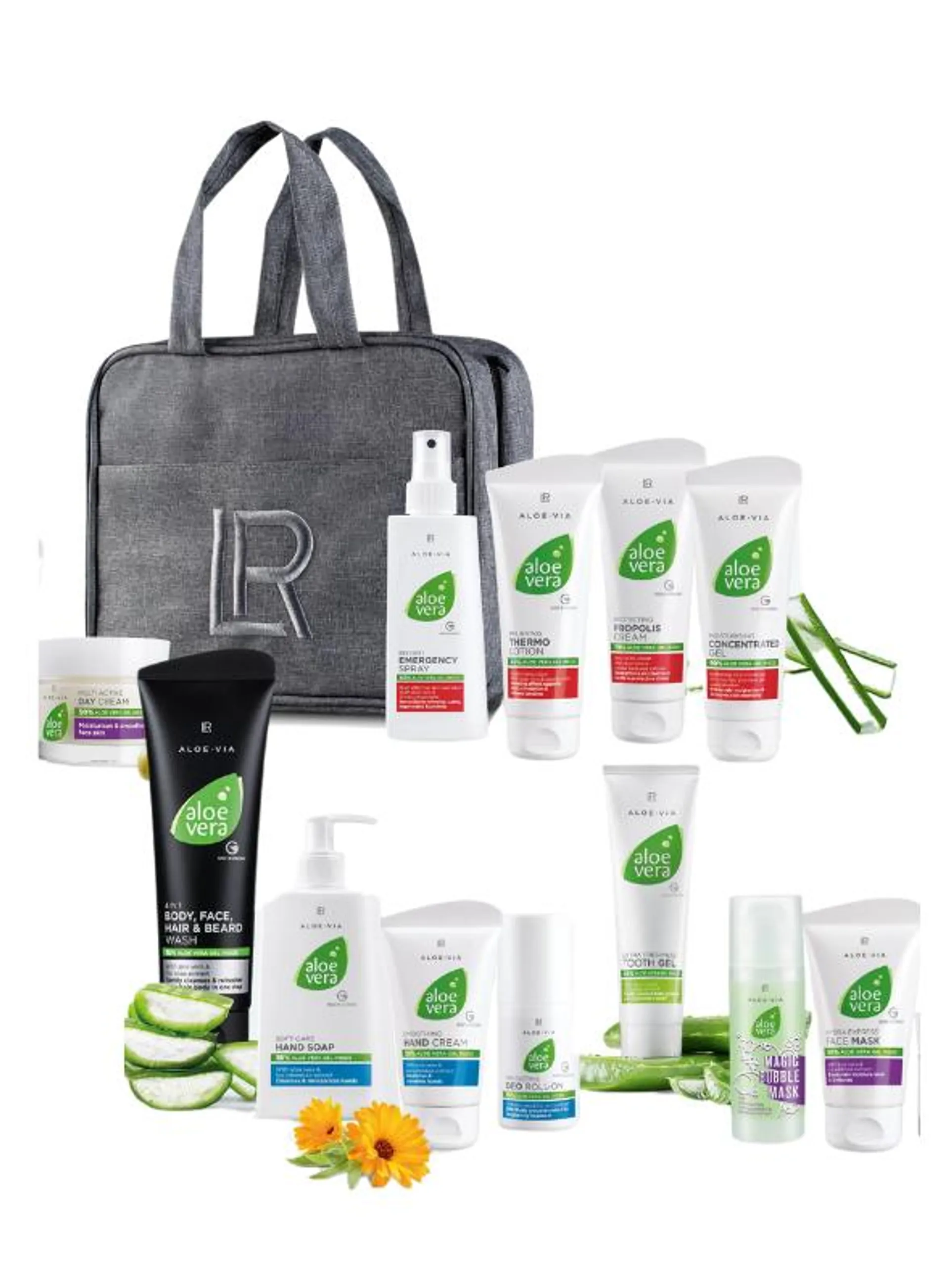 Set Aloe Via Moments - exclusivo Parceiros