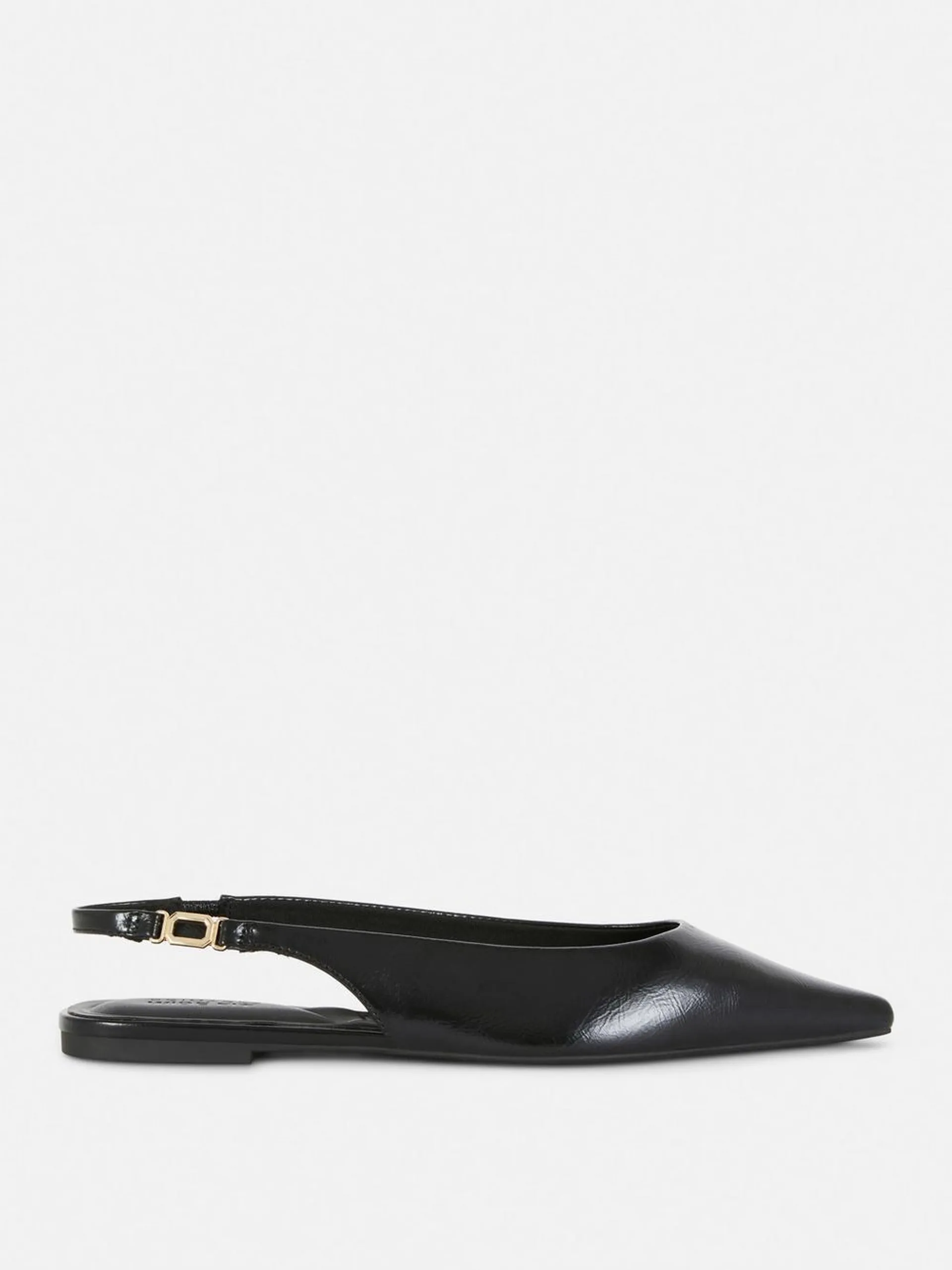 Slingback-Pumps in weiter Passform