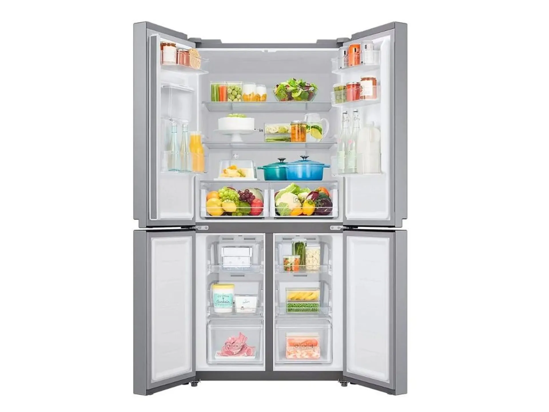 Frigorifico Americano SAMSUNG RF48A401EM9 (No Frost - 179,3 cm - 488 L - Inox)