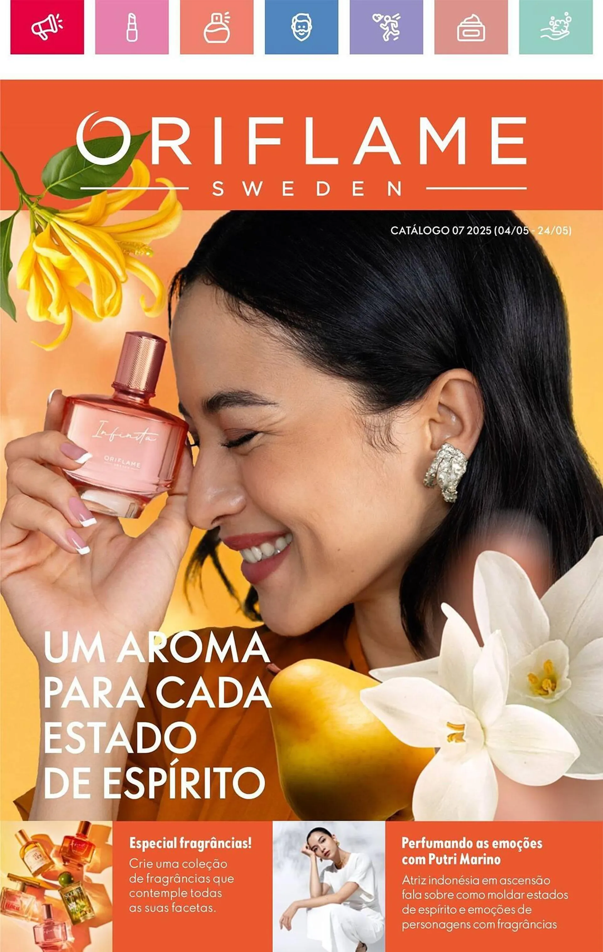 Folheto Folheto Oriflame de 4 de maio até 24 de maio 2025 - Pagina 1