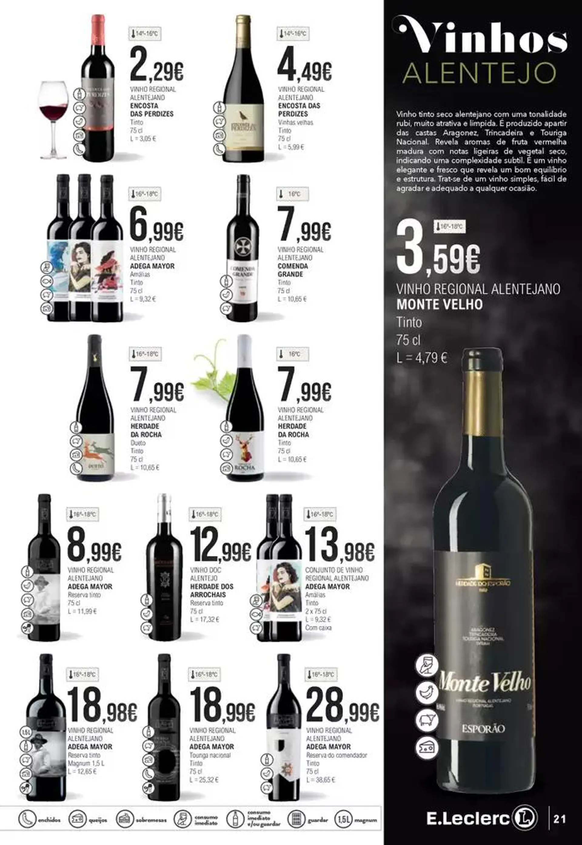 Folheto Feira dos Vinhos de 1 de outubro até 20 de outubro 2024 - Pagina 21