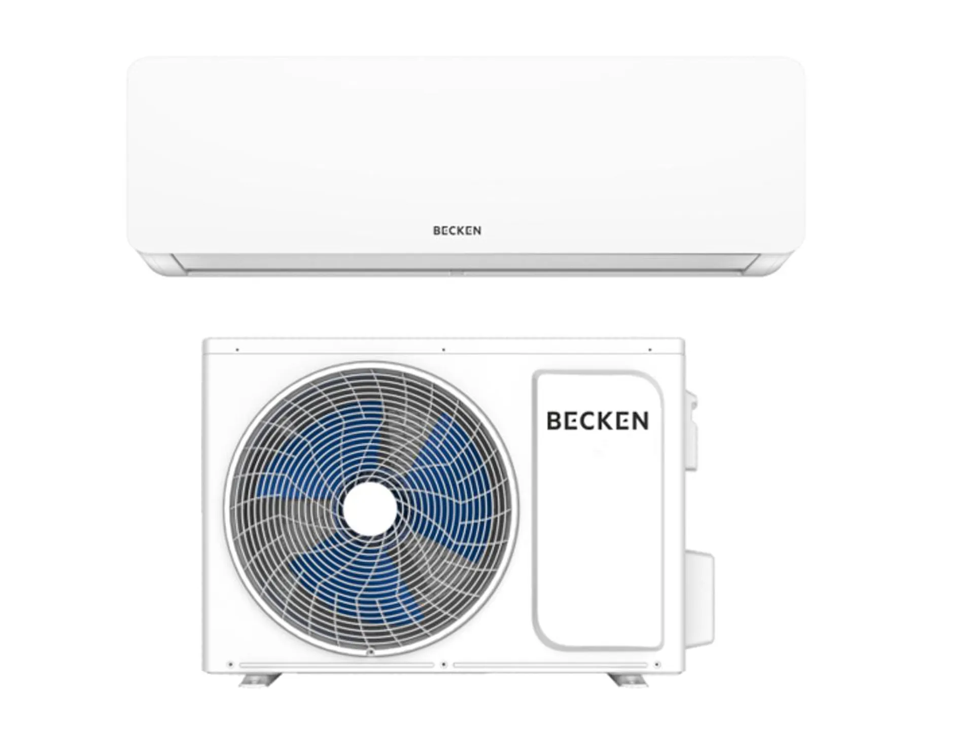 Ar Condicionado BECKEN BAC8697 (18 m² - 9000 BTU - Branco)