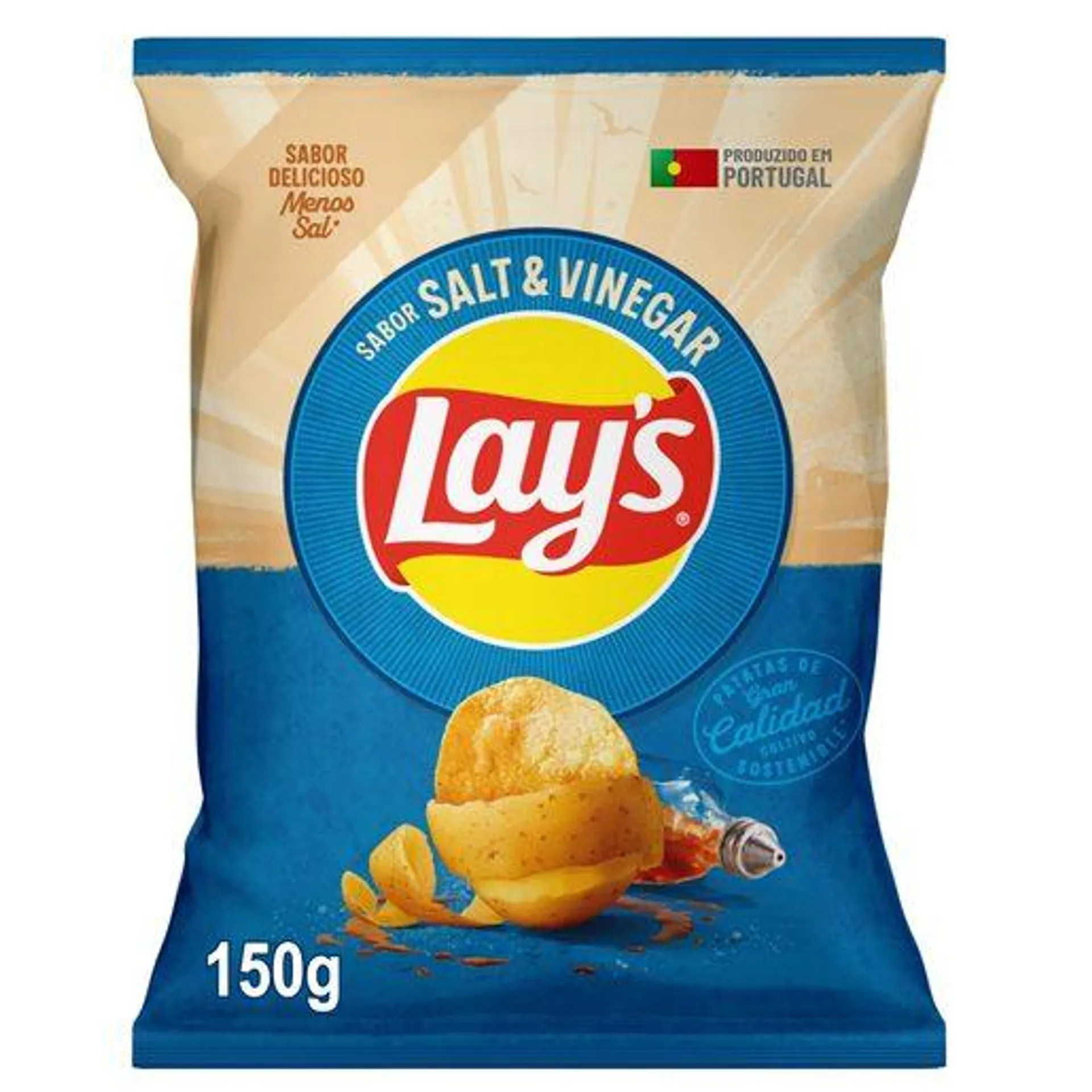 LAY'S Batata Frita Lisa Vinagreta 150 g