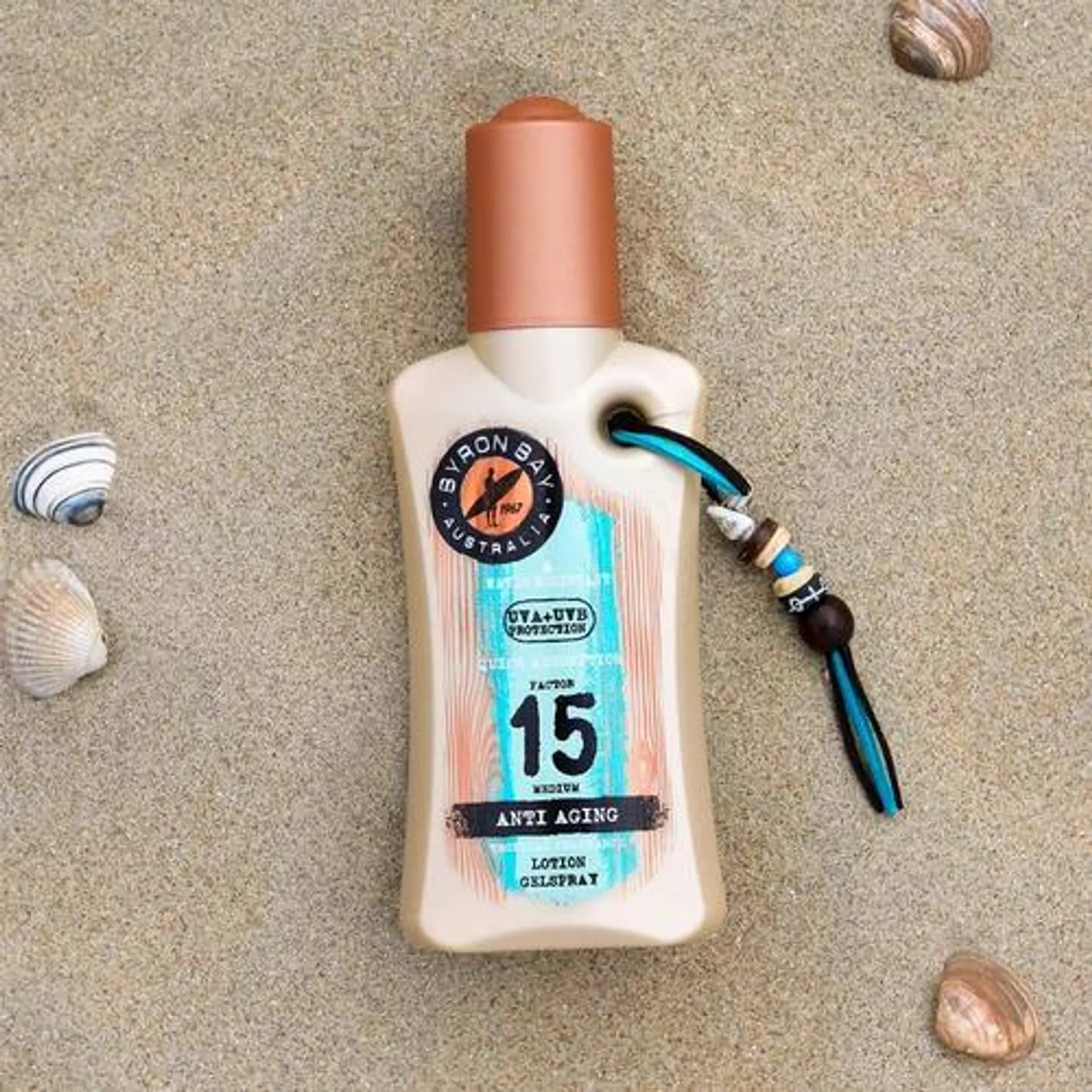 Byron Bay Anti-Aging Loção Gel Em Spray Fps 15