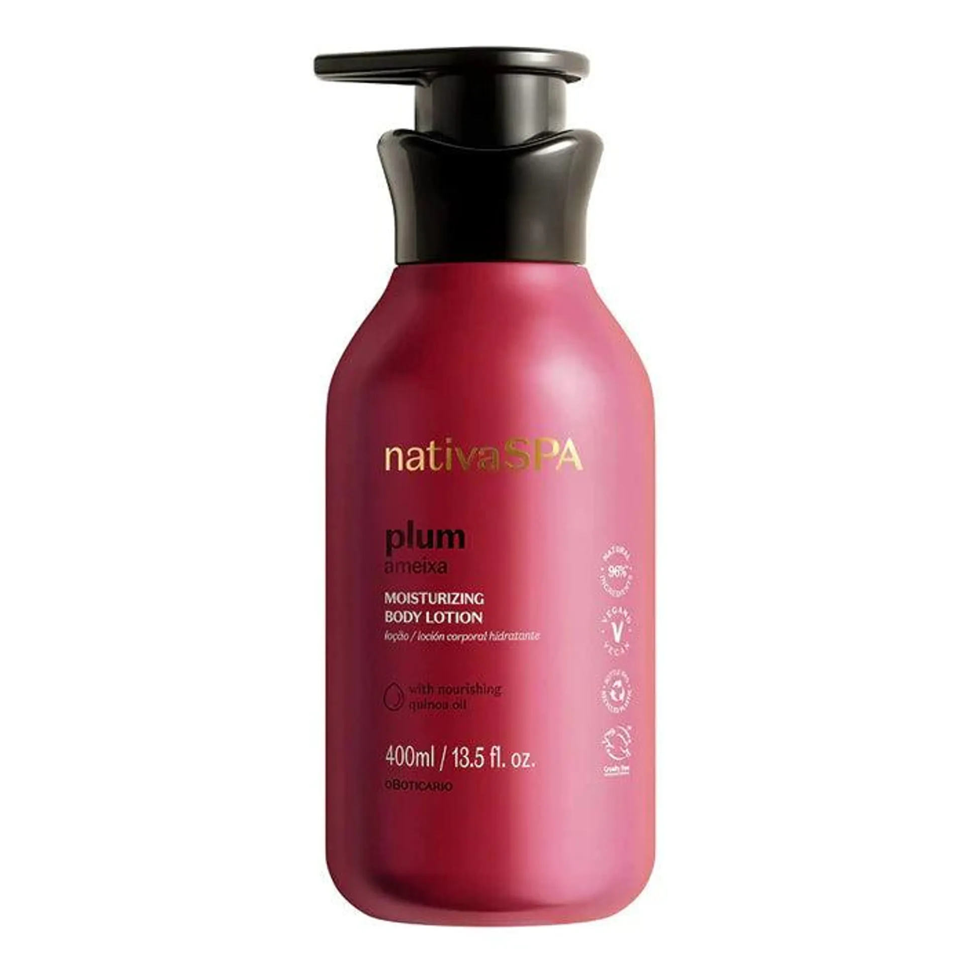 Loção Hidratante Nativa SPA Ameixa, 400ml