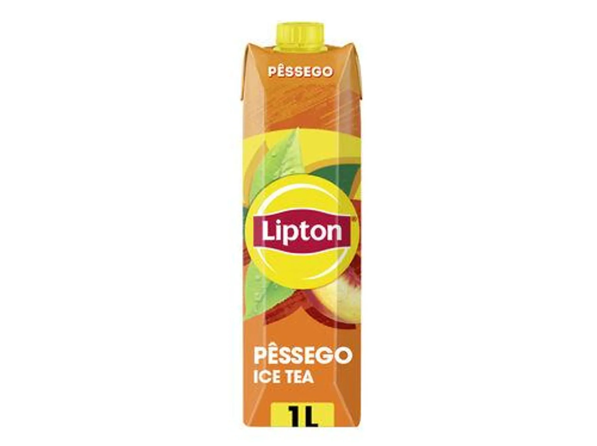 ice tea lipton pessego 1l