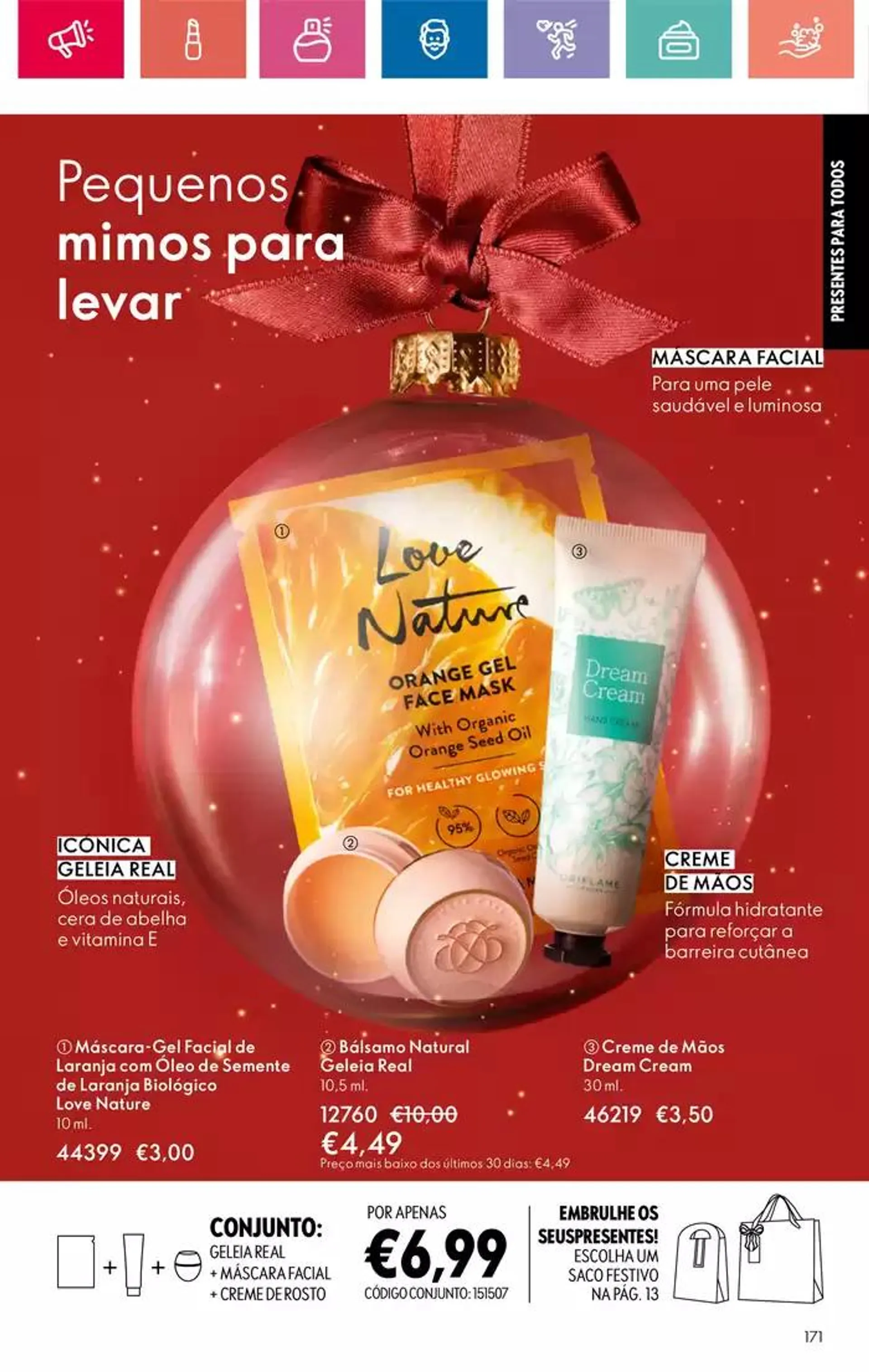 Folheto Folheto Oriflame de 2 de dezembro até 28 de dezembro 2024 - Pagina 171