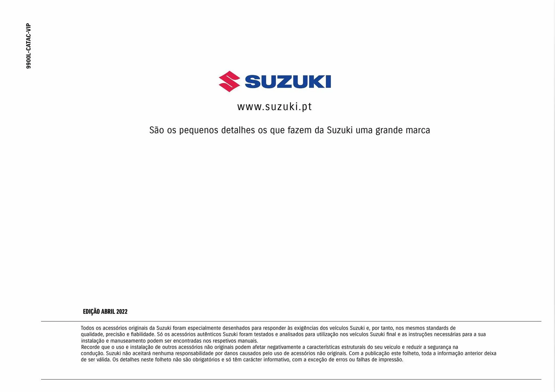Folheto Suzuki - 20