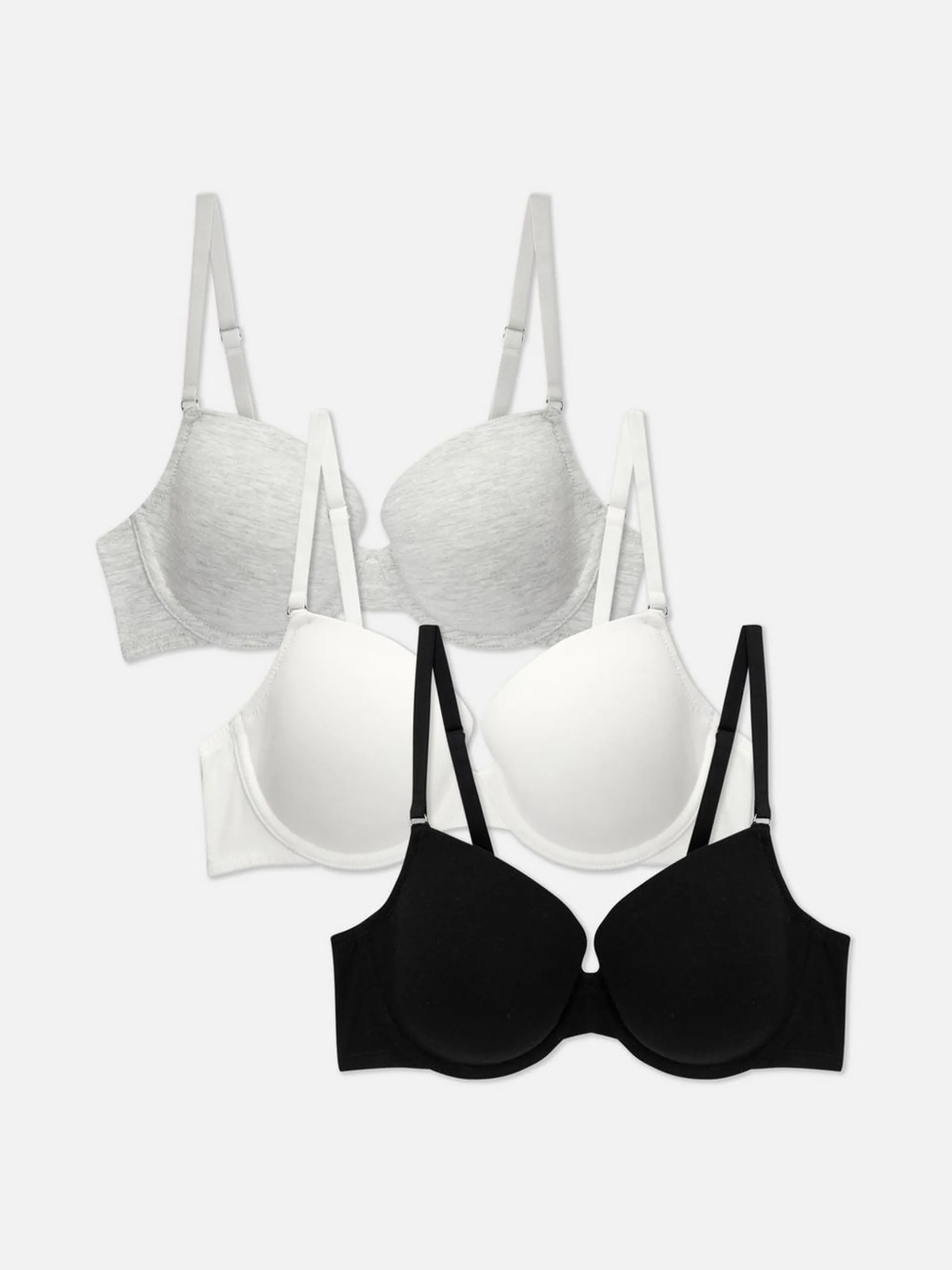 3-Pack T-Shirt Bras