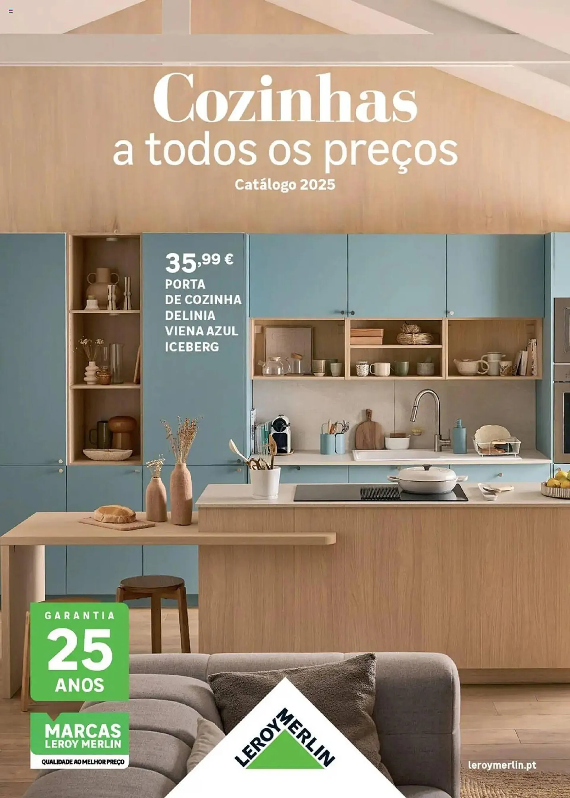Folheto Folheto Leroy Merlin de 6 de junho até 7 de agosto 2025 - Pagina 1