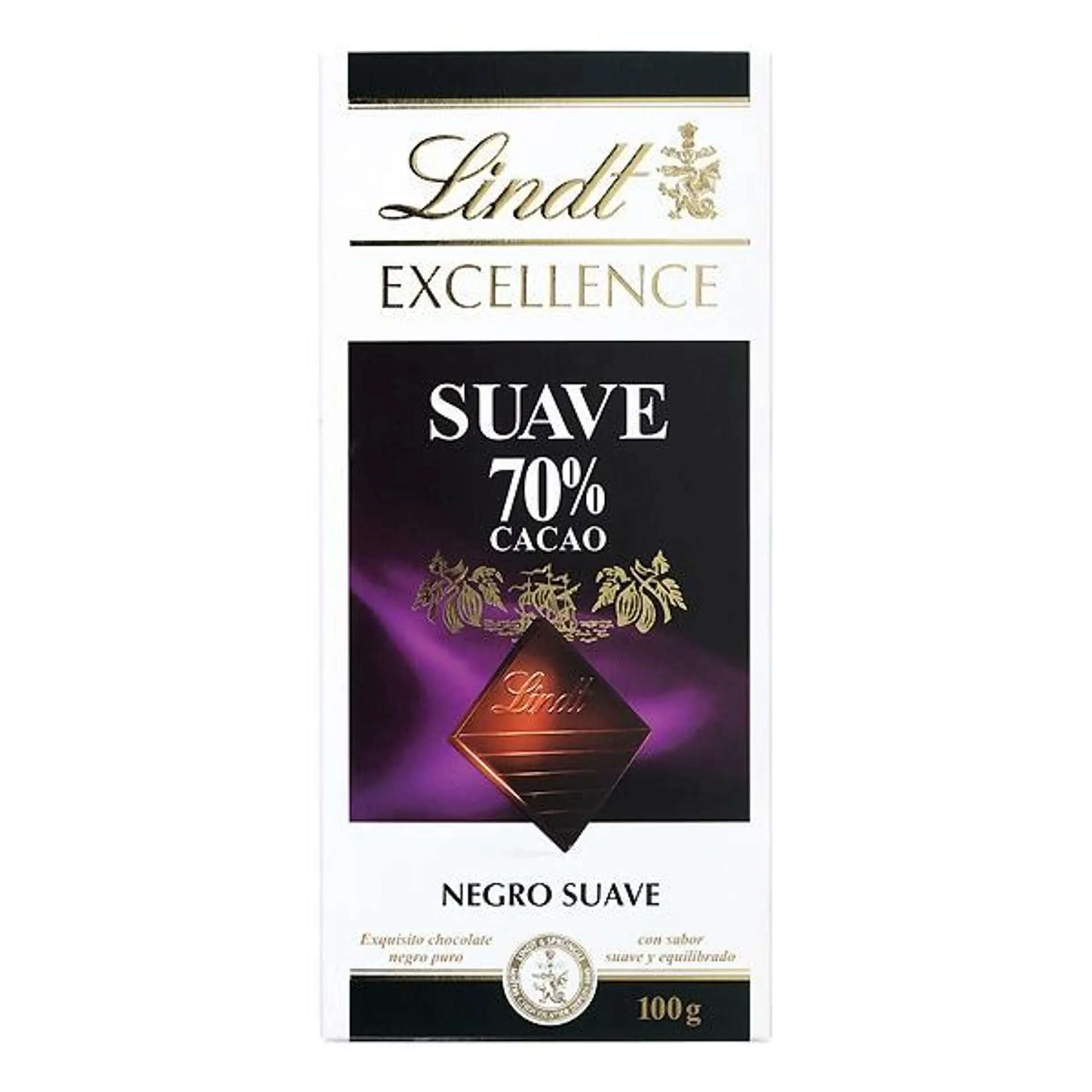 Chocolate Preto Suave 70% de Cacau Excellence