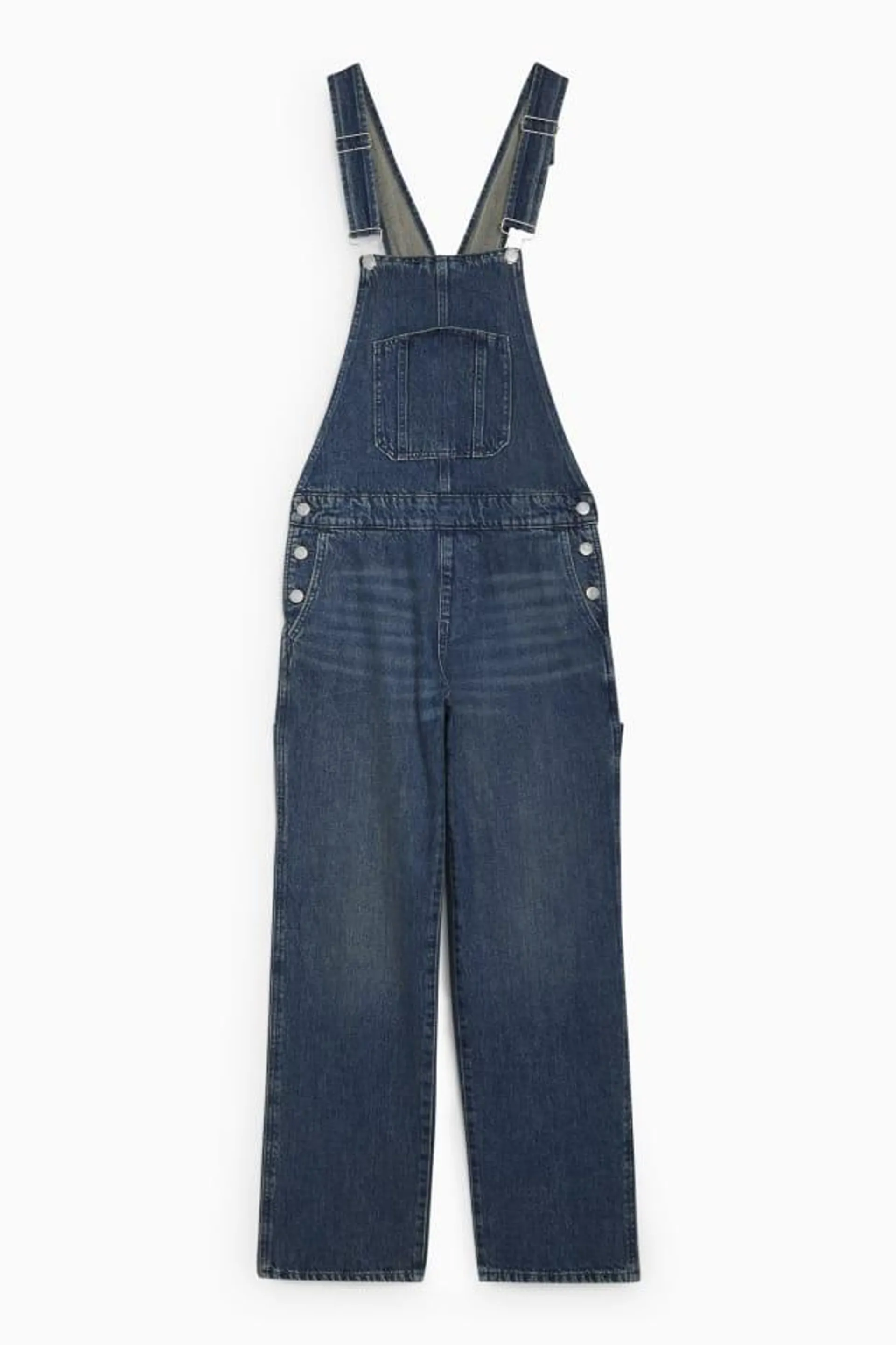 Denim dungarees