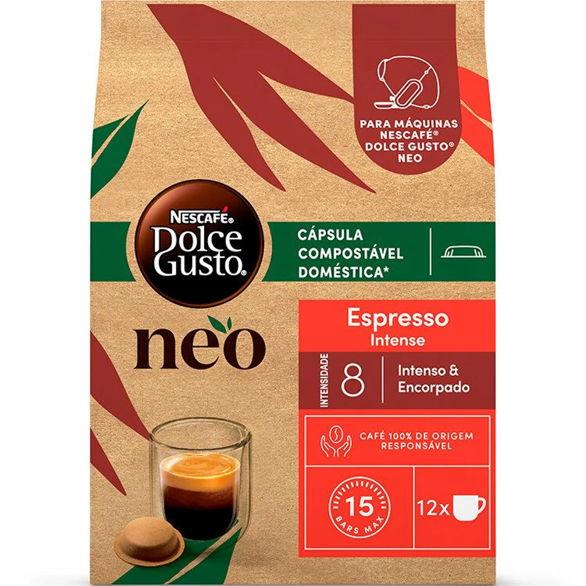 CÁPSULA DOLCE GUSTO NEO INTENSE 8