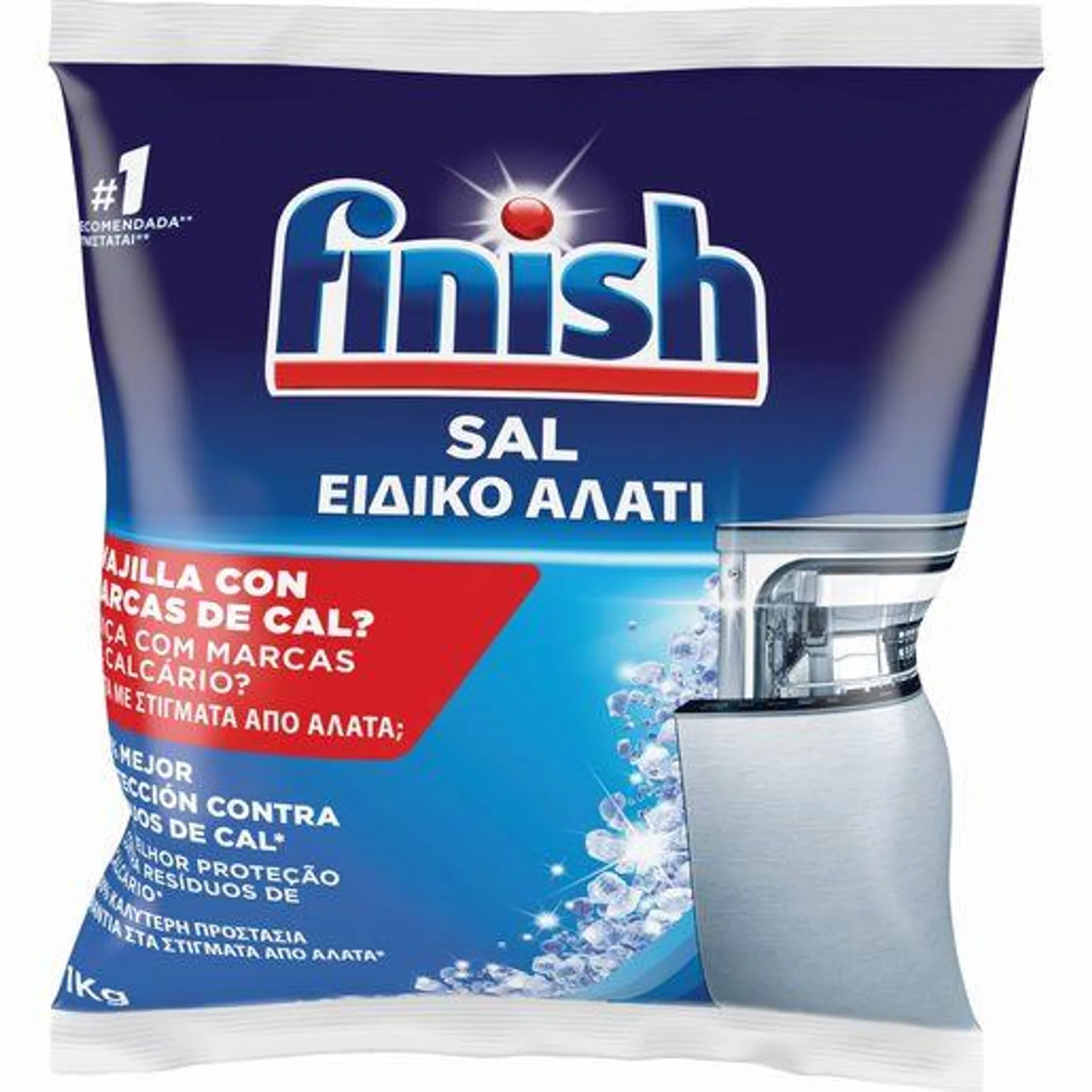 FINISH Sal Para Máquina da Loiça 1 kg