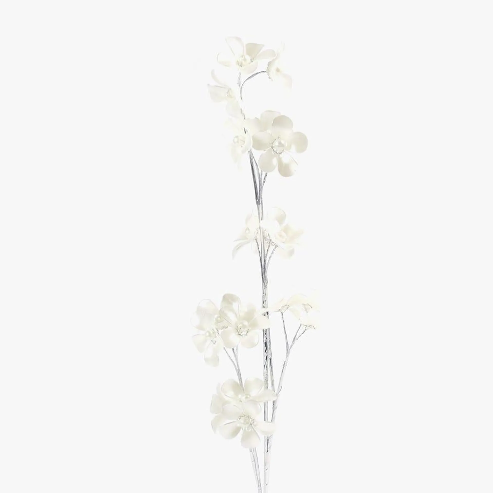 Ramo Flores Brancas II 68 cm