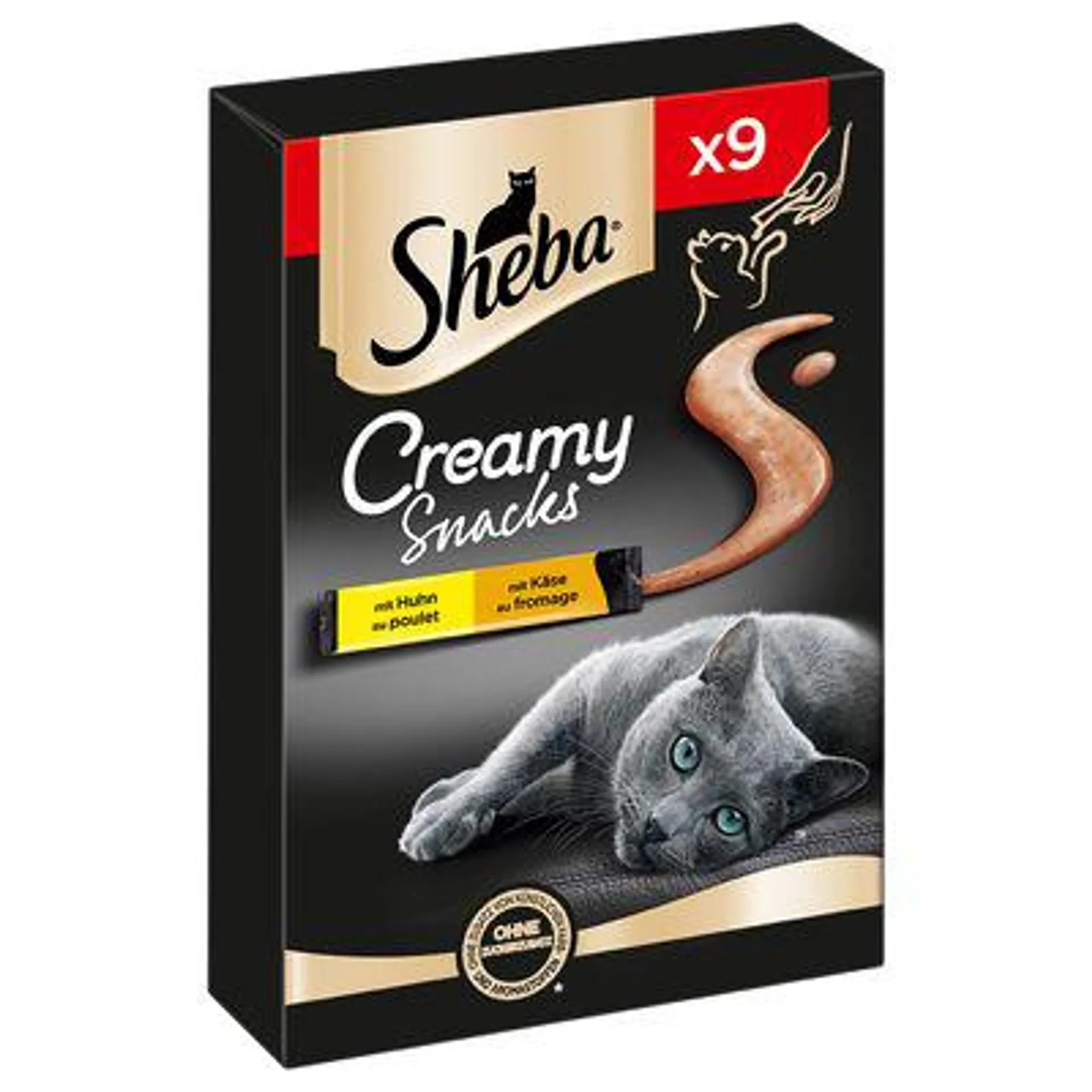 Sheba Creamy Snacks para gatos