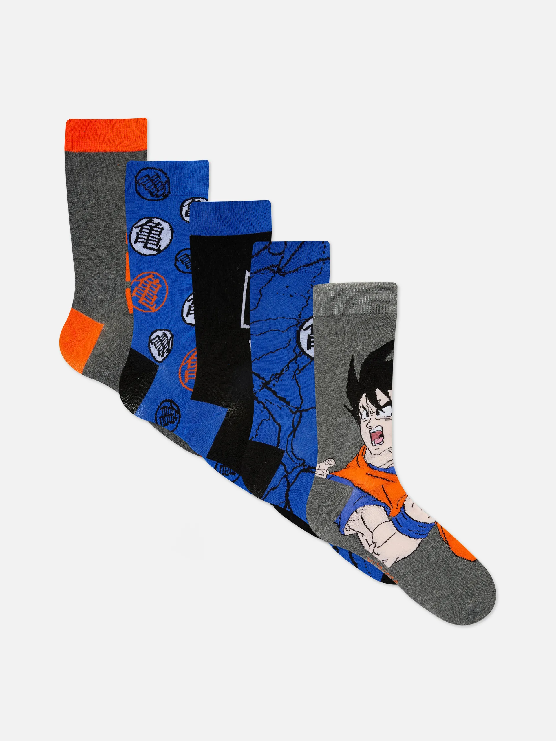 5pk Dragon Ball Z Socks