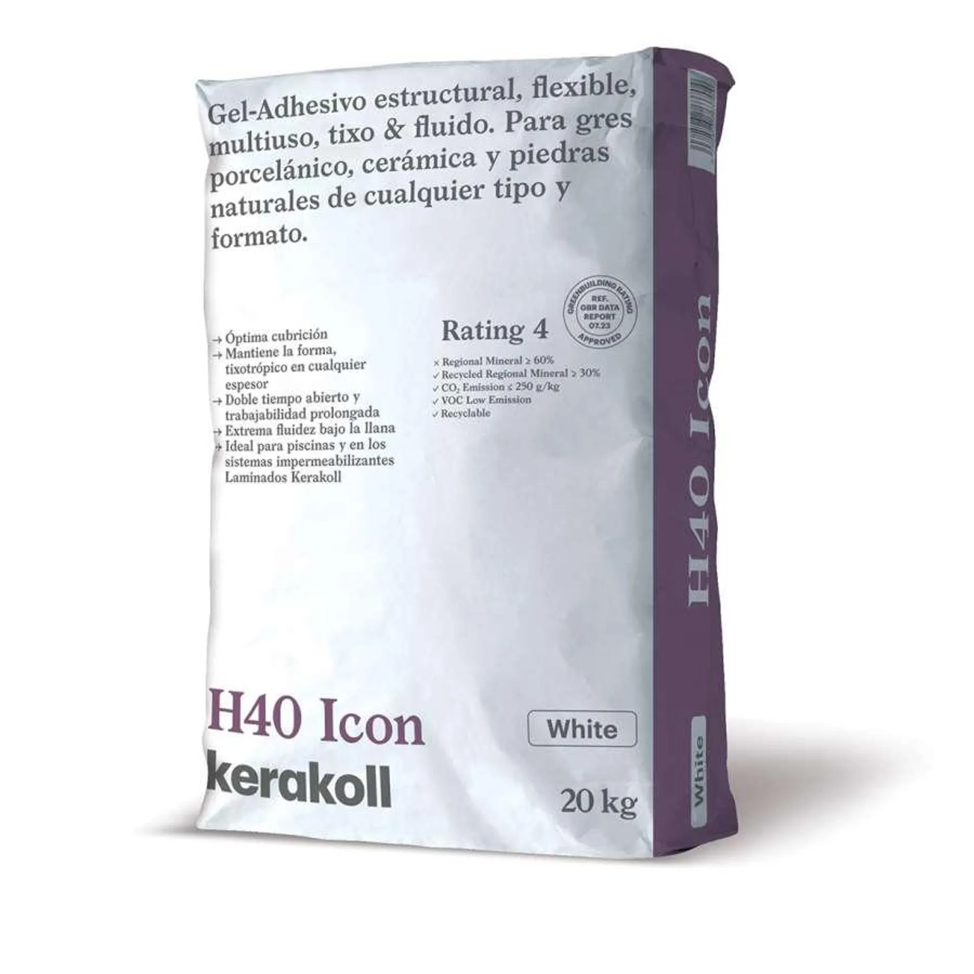 H-40 ICON BLANCO 20 KGS