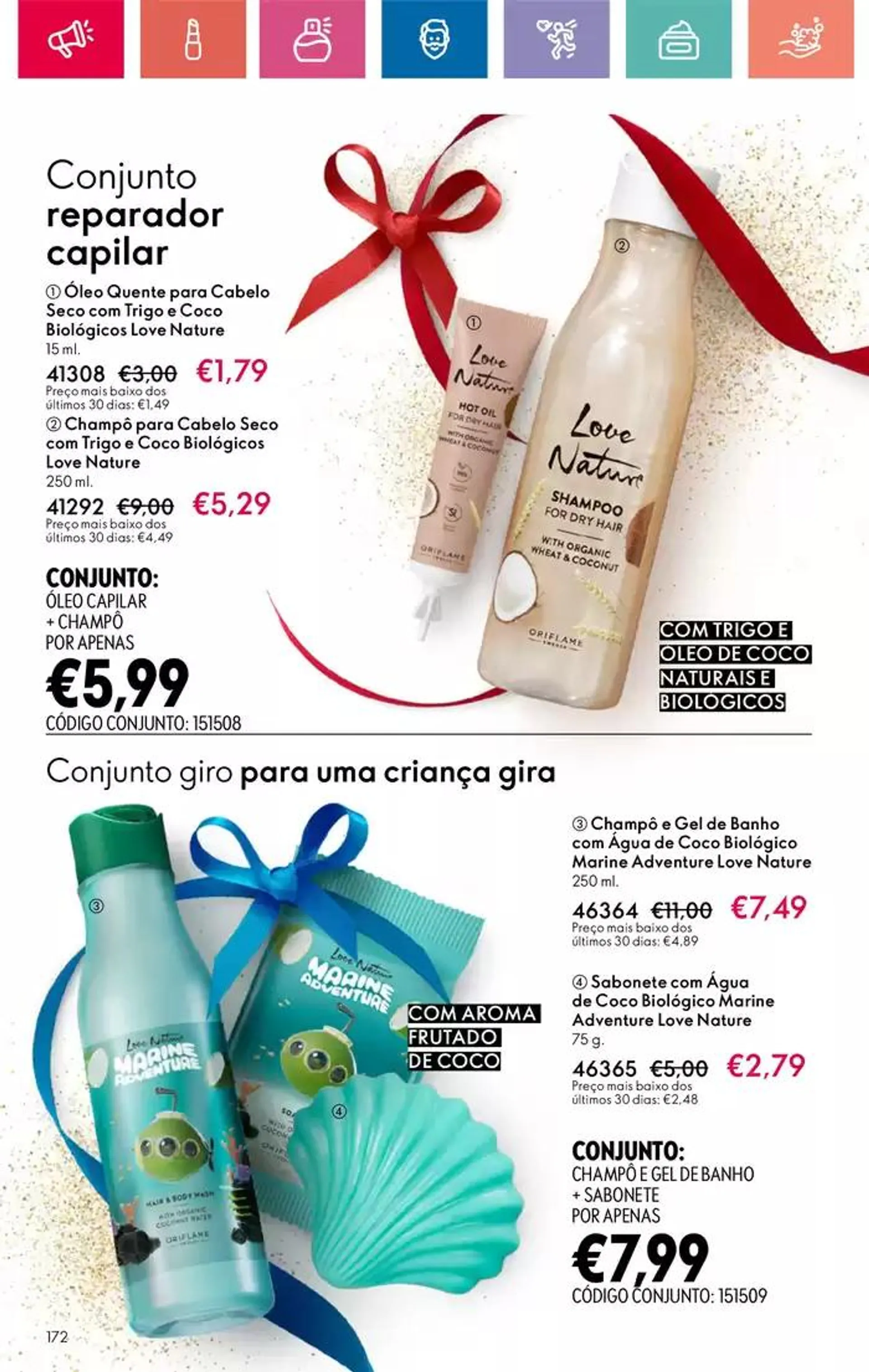 Folheto Folheto Oriflame de 2 de dezembro até 28 de dezembro 2024 - Pagina 172