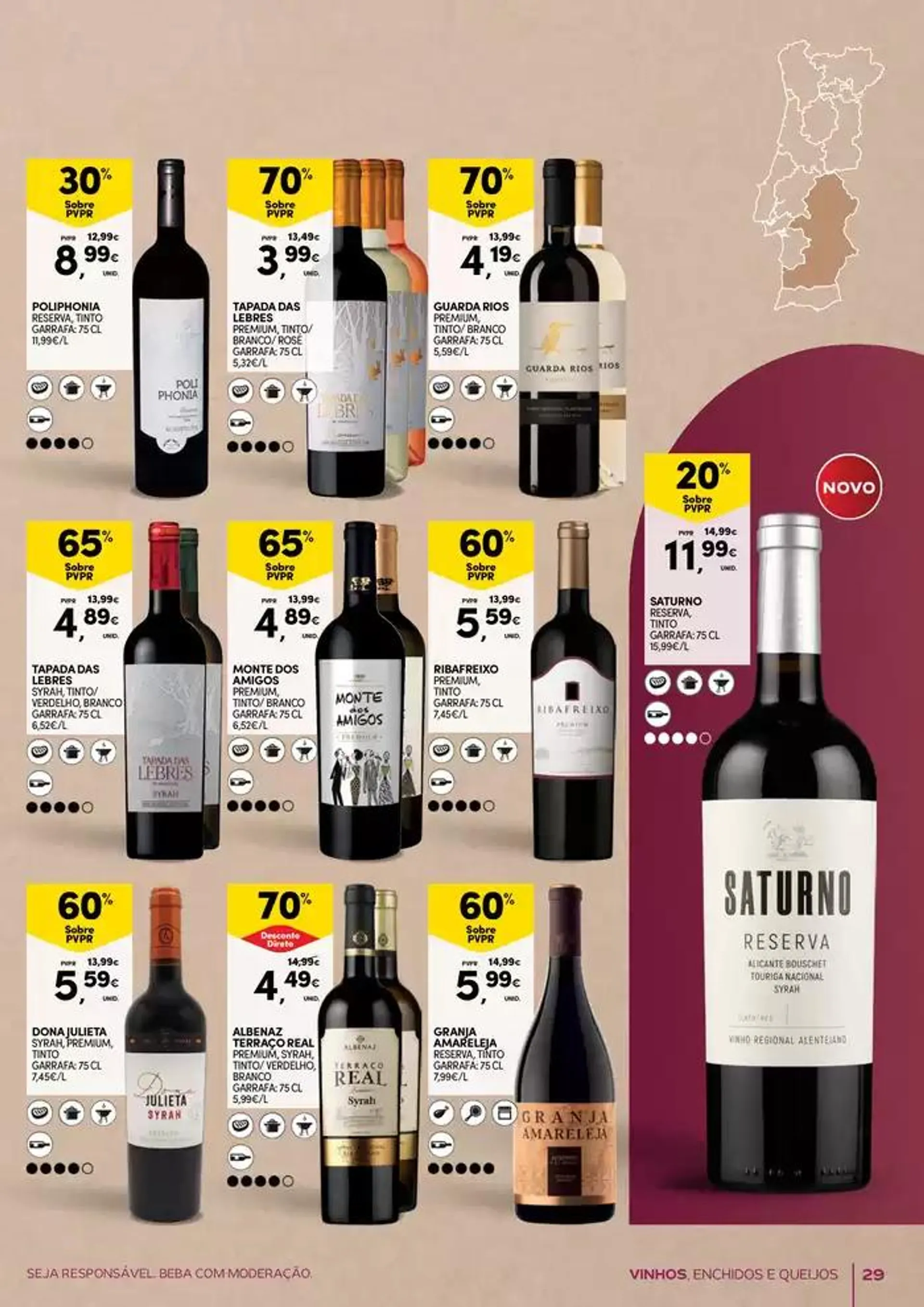 Folheto Açores: Vinhos, Enchidos e Queijos de 25 de setembro até 14 de outubro 2024 - Pagina 29