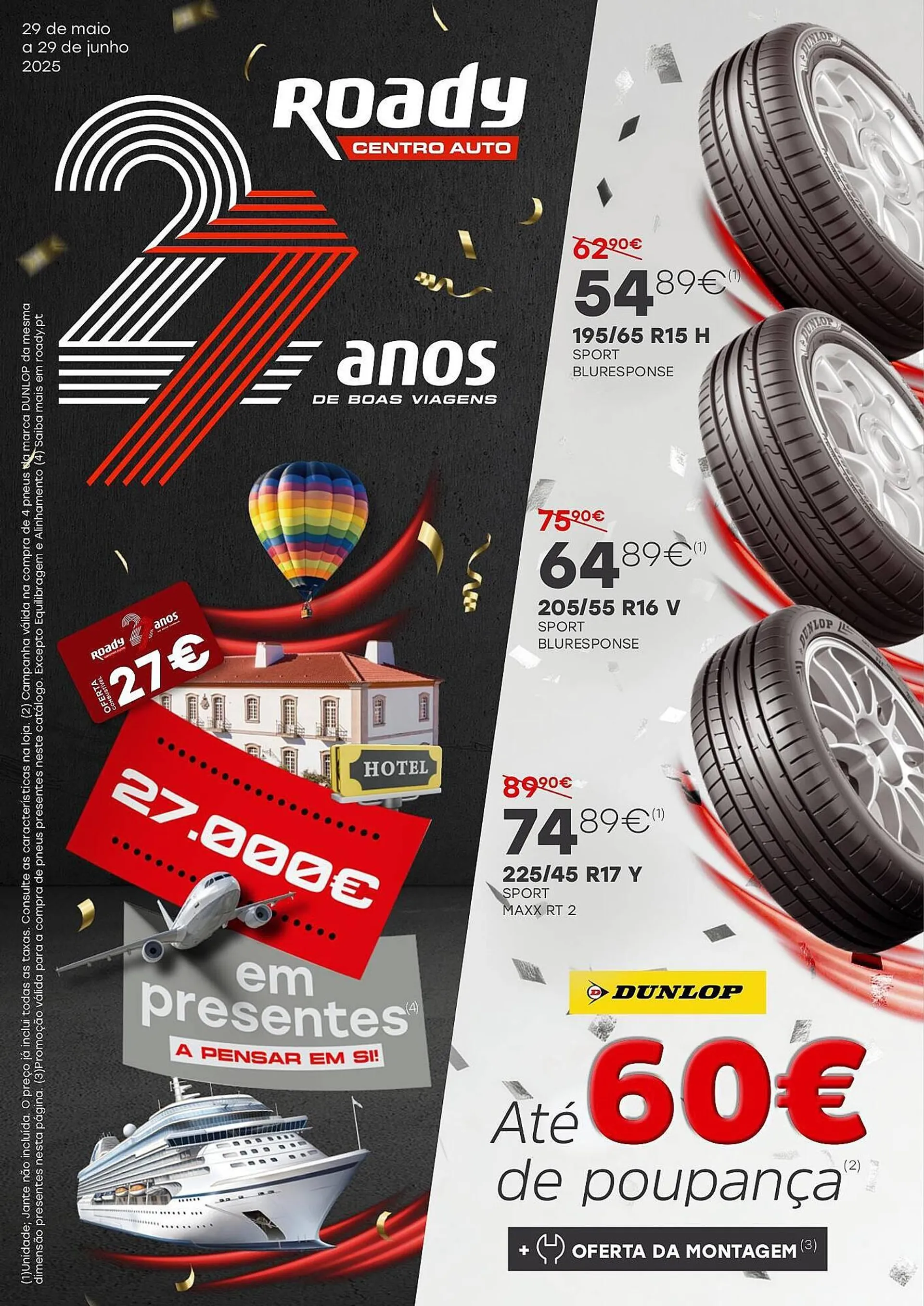 Folheto Folheto Roady de 29 de maio até 29 de junho 2025 - Pagina 1