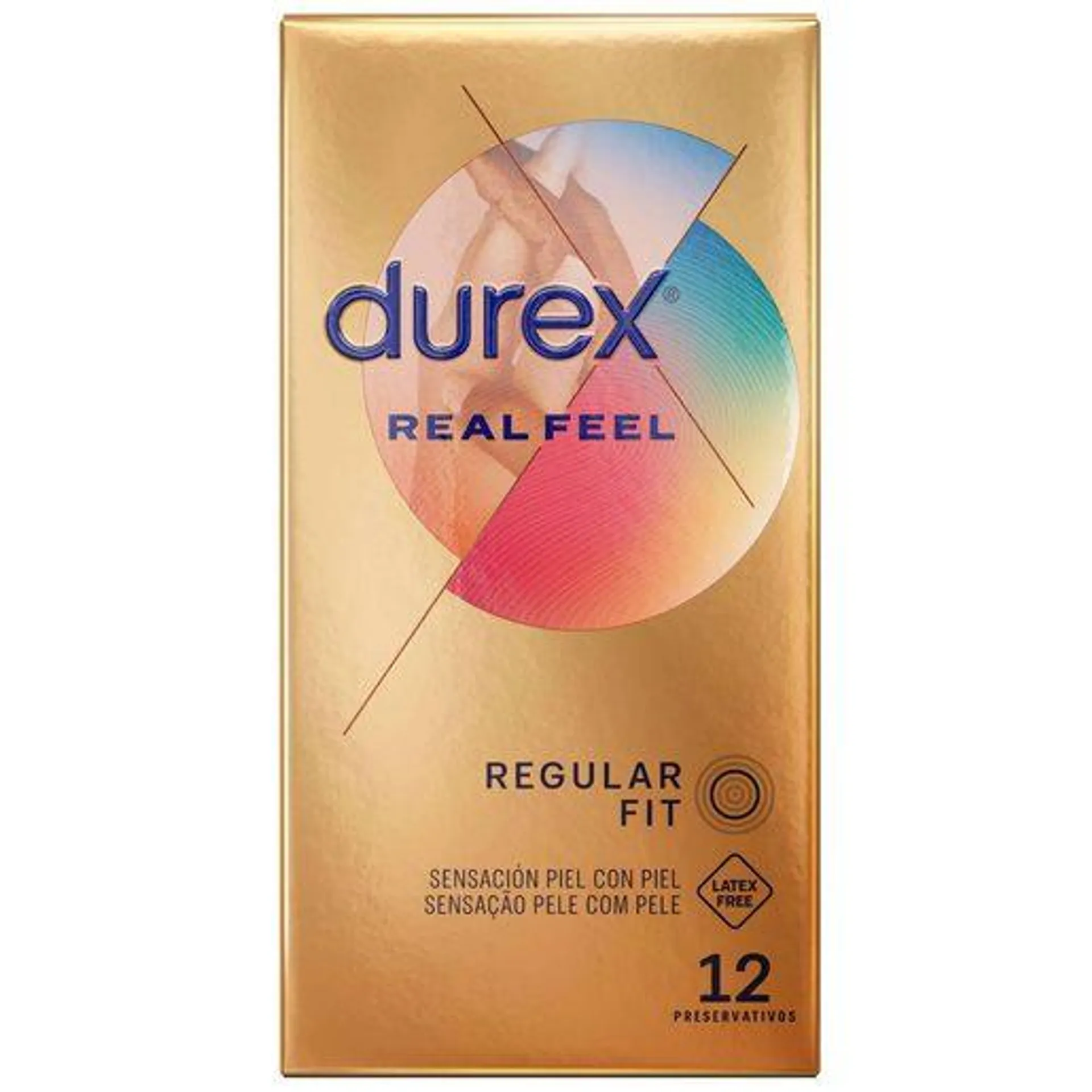 DUREX Preservativo Real Feel sem Látex 12 un