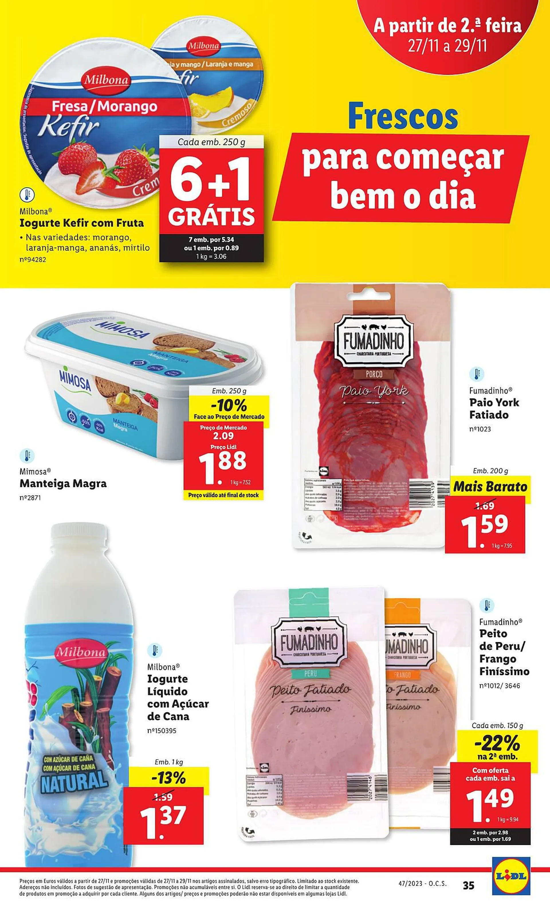 Folheto Folheto Lidl de 23 de novembro até 29 de novembro 2023 - Pagina 35