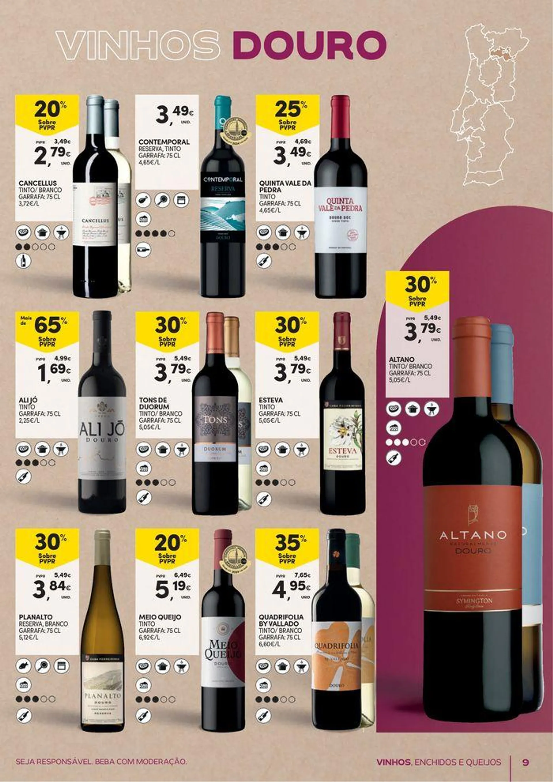 Folheto Vinhos, Enchidos e Queijos de 24 de setembro até 13 de outubro 2024 - Pagina 9