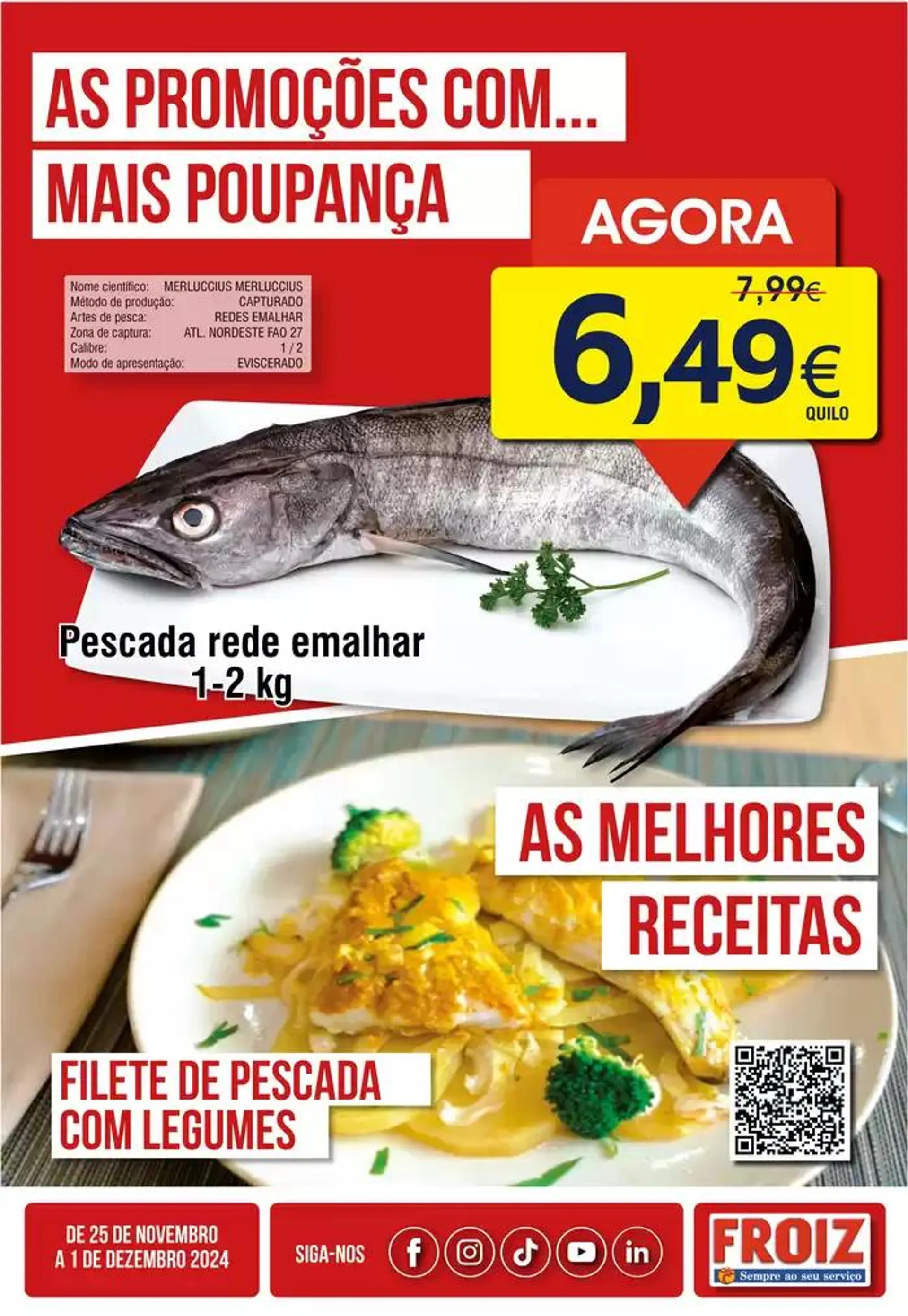 Folheto Froiz Promoção da semana de 27 de novembro até 1 de dezembro 2024 - Pagina 2