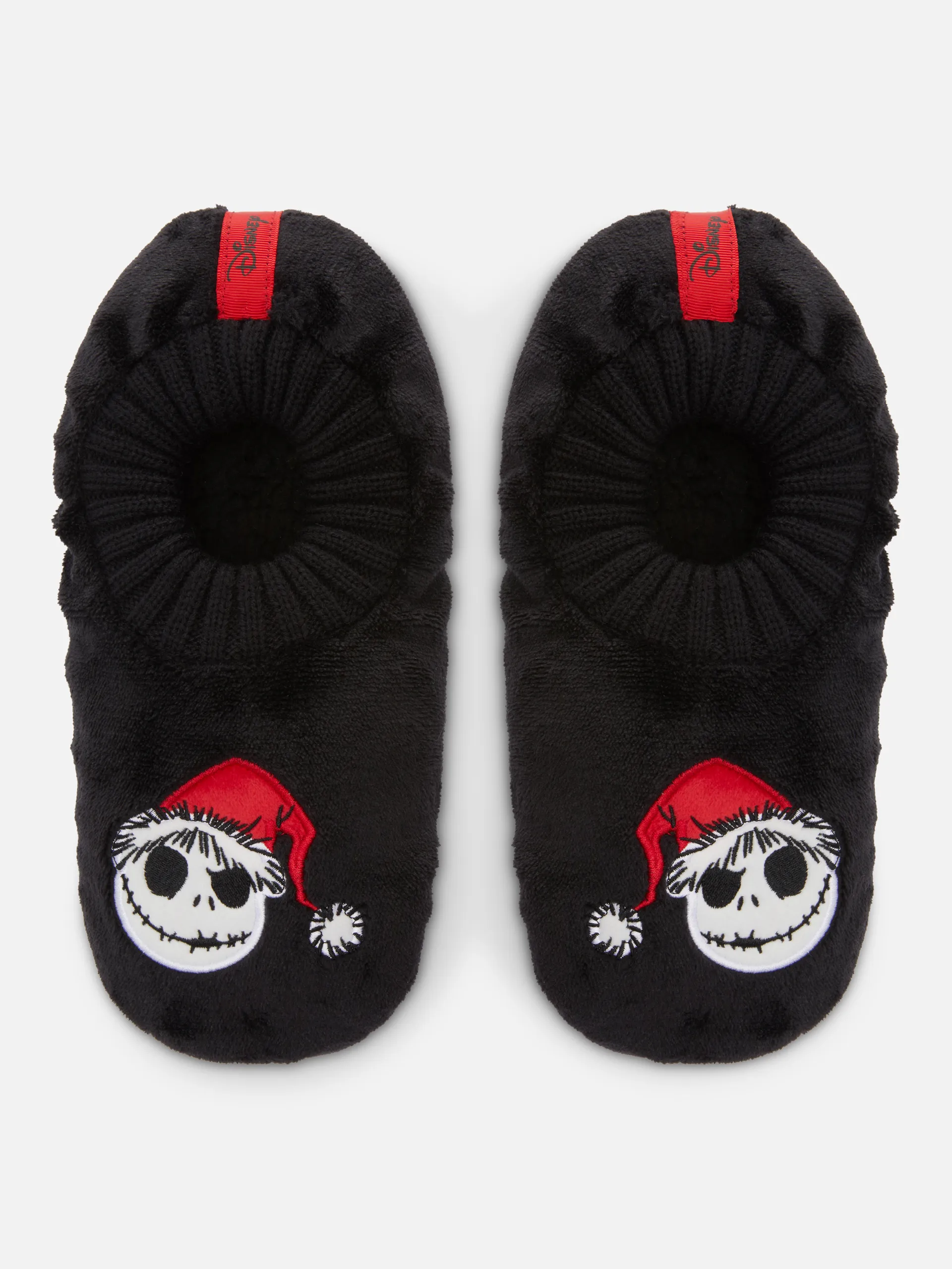 Pantufas tipo meia Disney O Estranho Mundo de Jack de Tim Burton