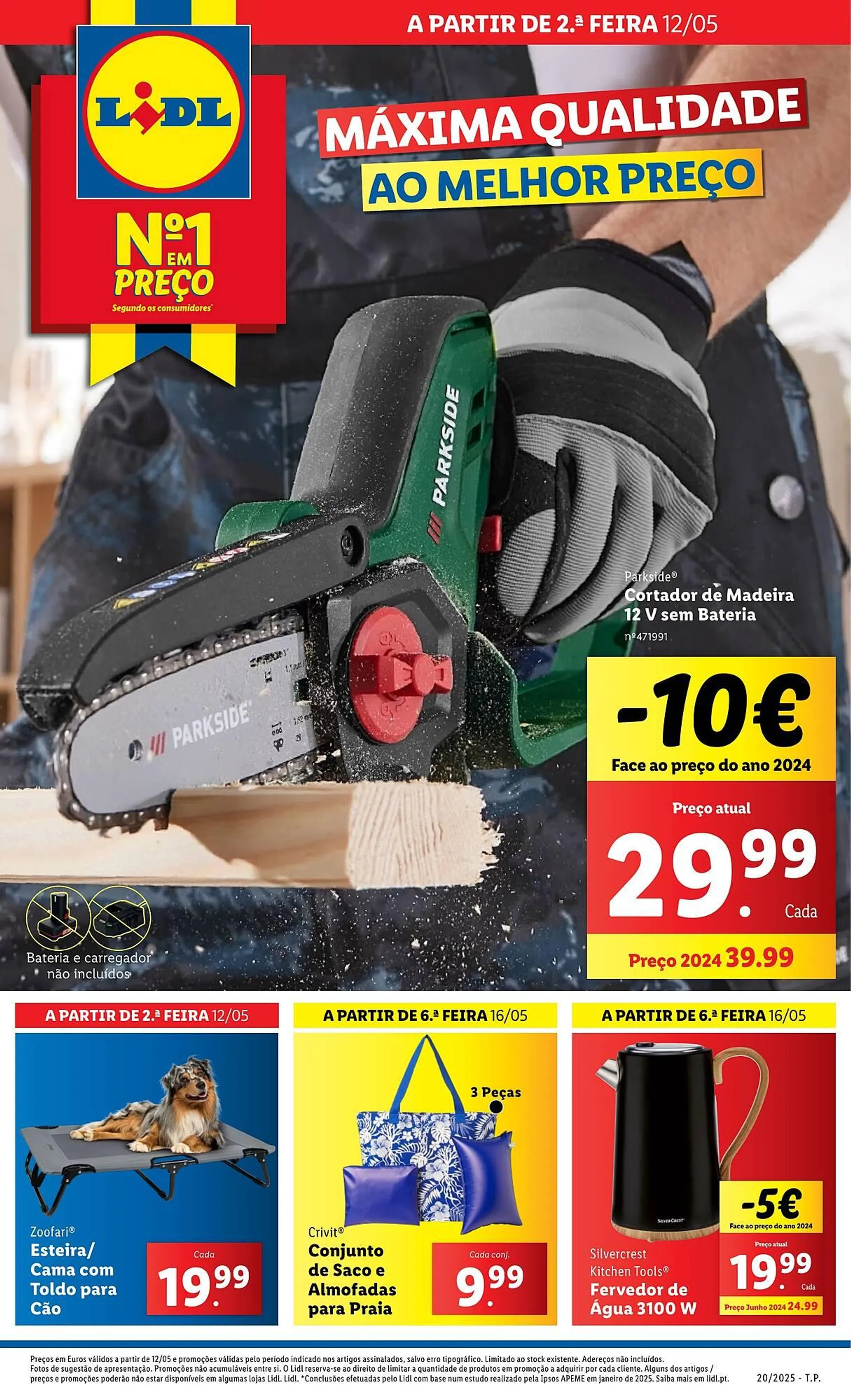 Folheto Folheto Lidl de 12 de maio até 18 de maio 2025 - Pagina 1