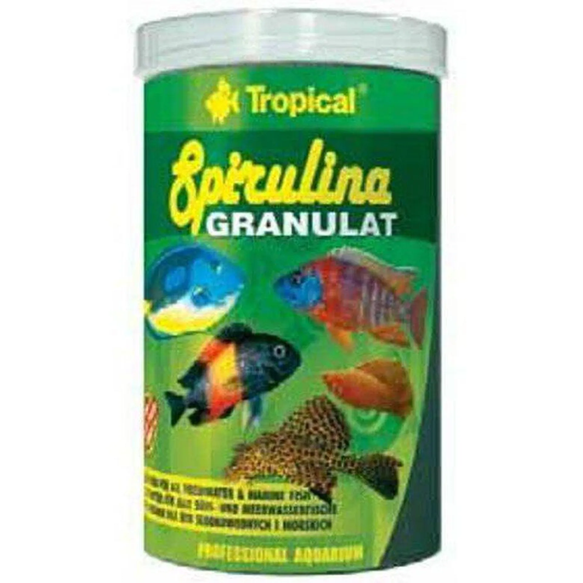 Tropical Spirulina Grânulos para peixes