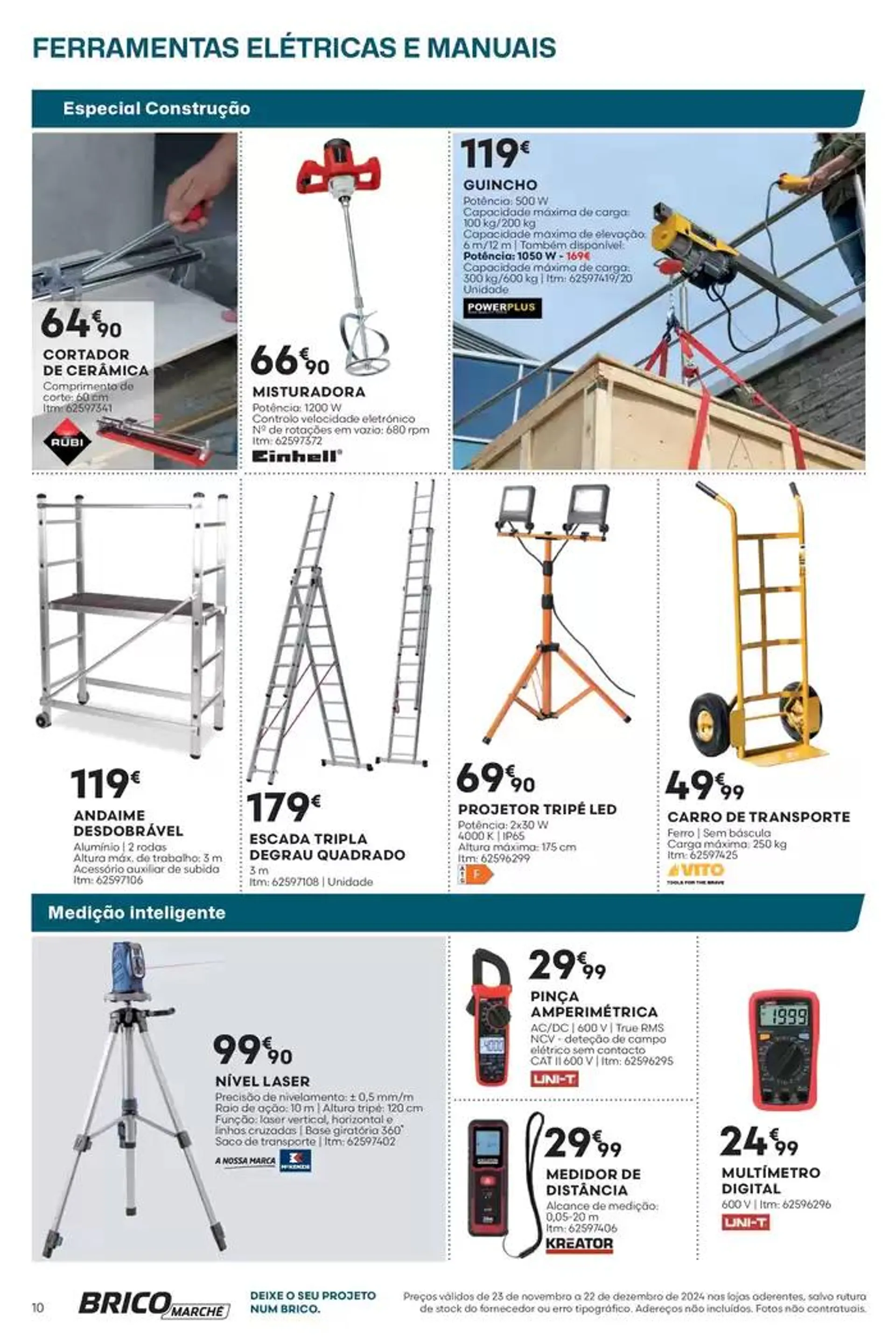 Folheto F#17 Ferramentas Elétricas e Manuais 12p de 25 de novembro até 22 de dezembro 2024 - Pagina 10