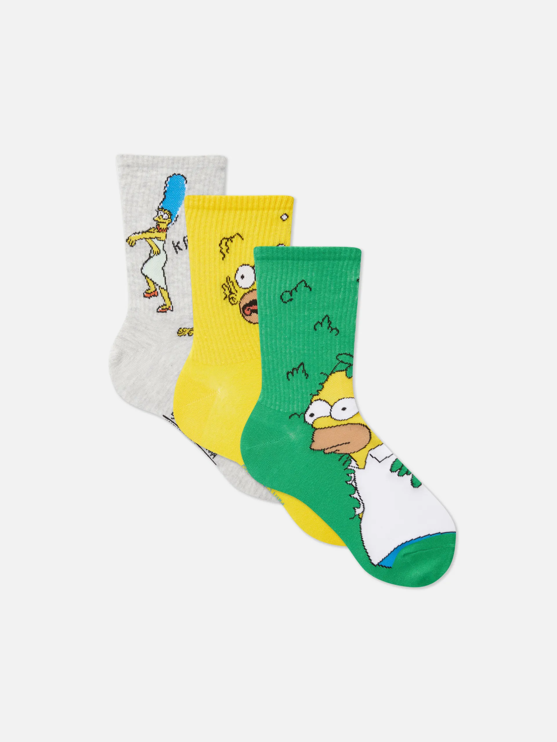 3pk The Simpsons Crew Socks